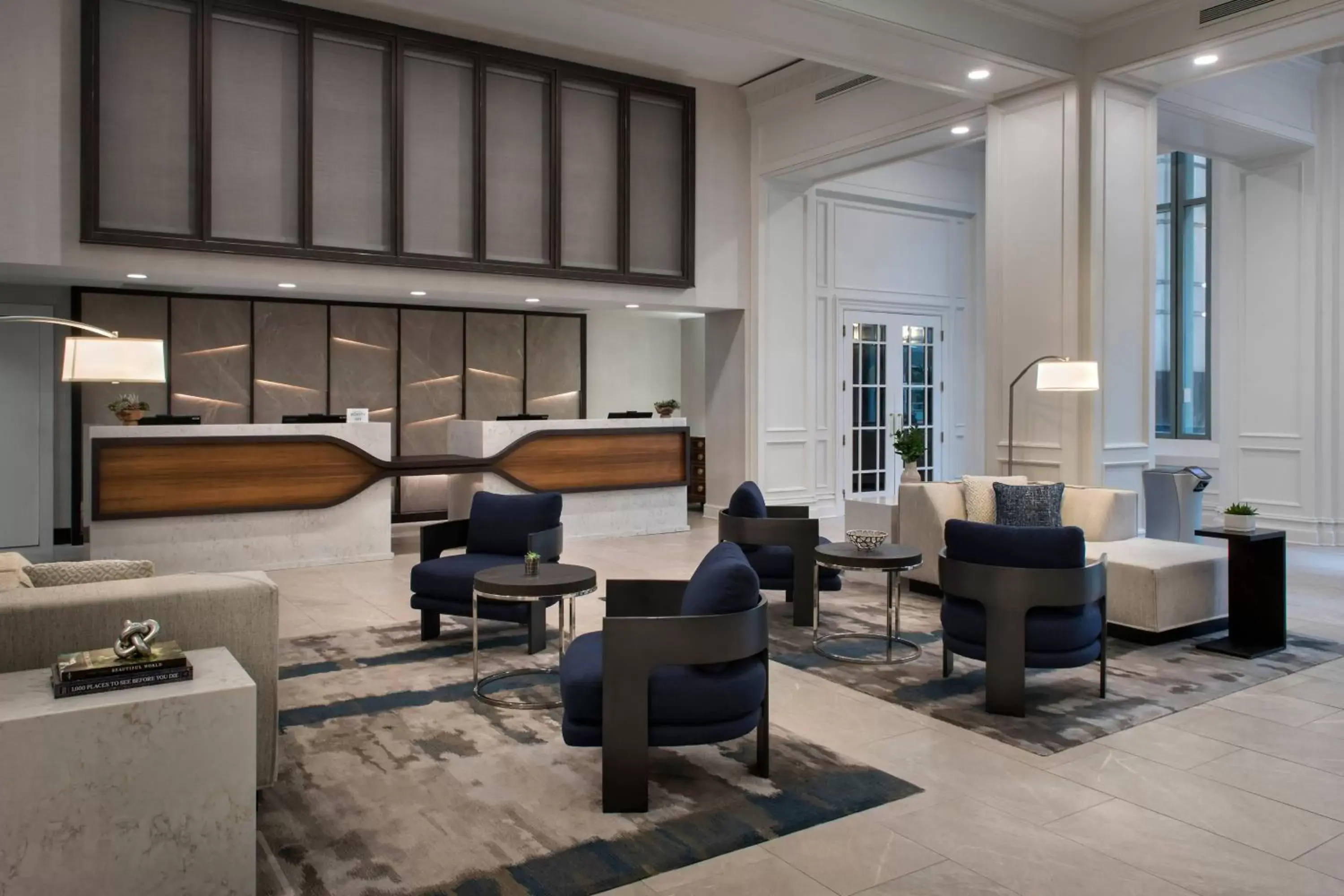 Lobby or reception, Lobby/Reception in Norfolk Waterside Marriott