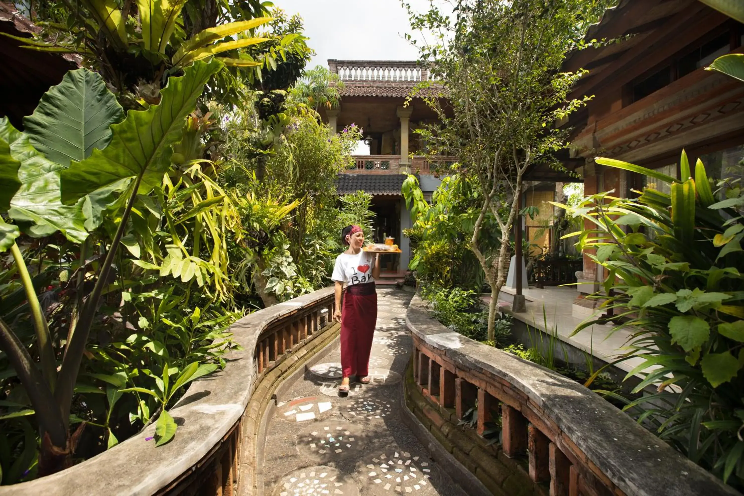 Staff in Ketut's Place Bed & Breakfast Ubud