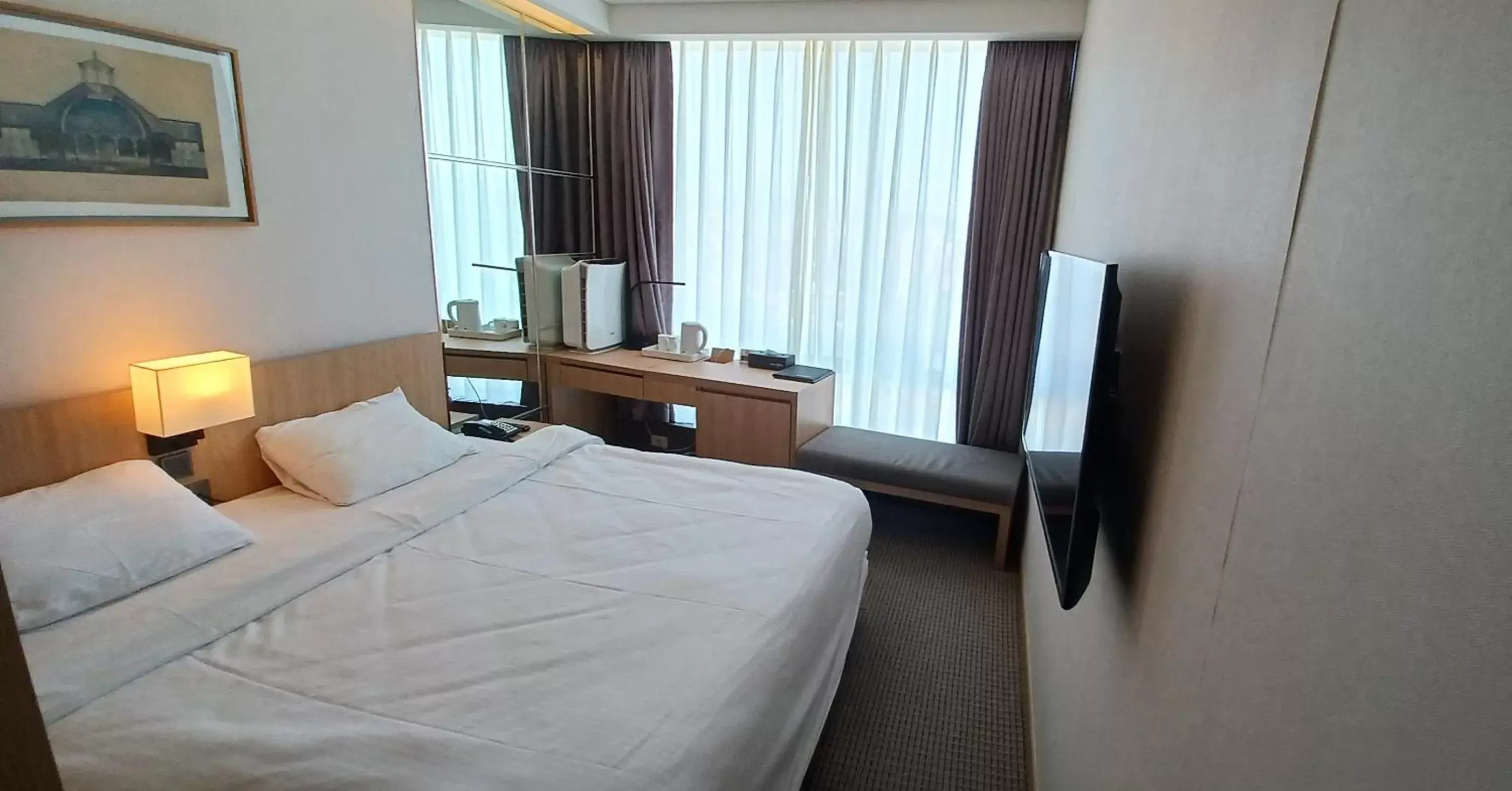 Bed in Hotel Migliore Seoul