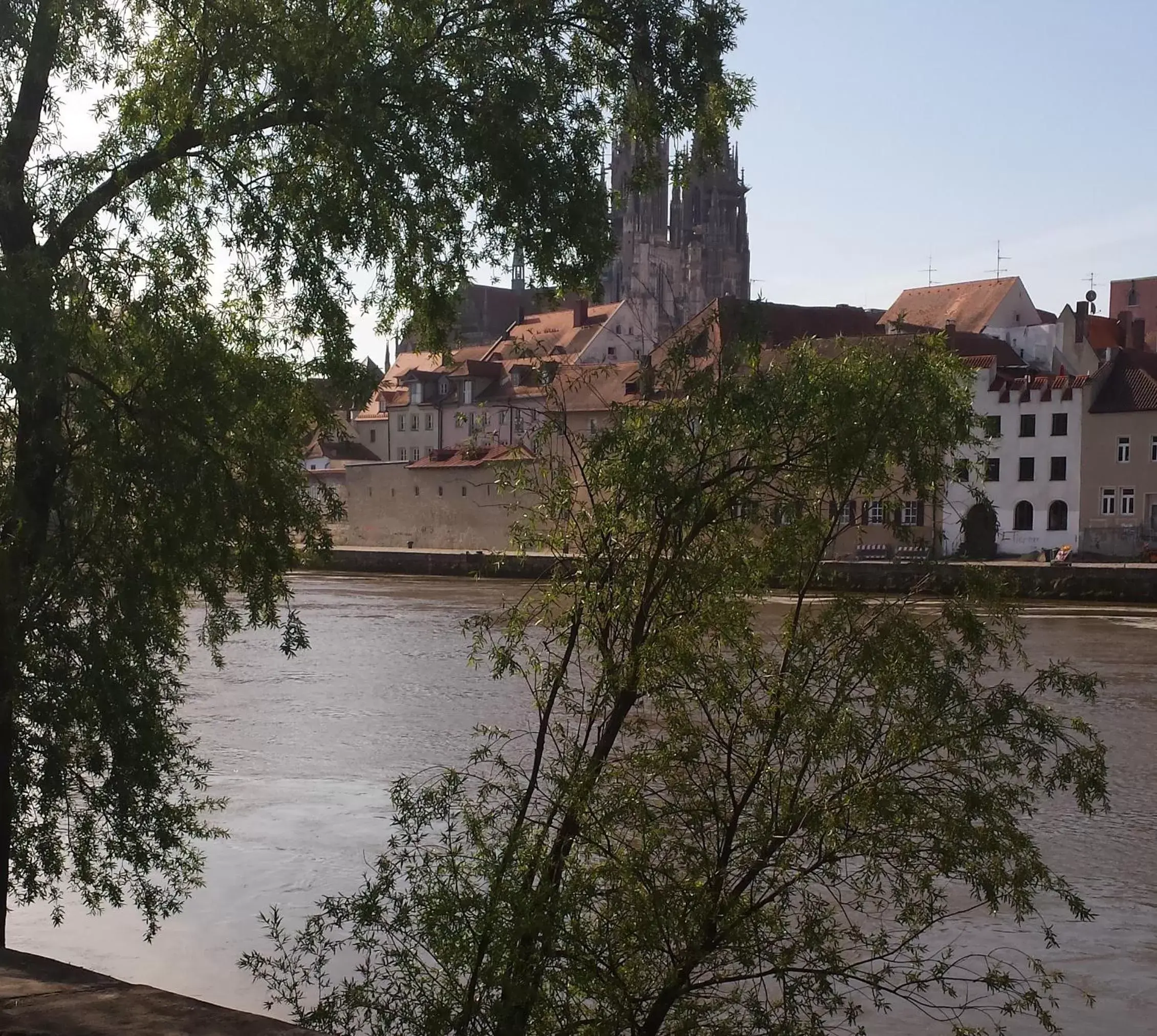 Landmark view, Property Building in SORAT Insel-Hotel Regensburg