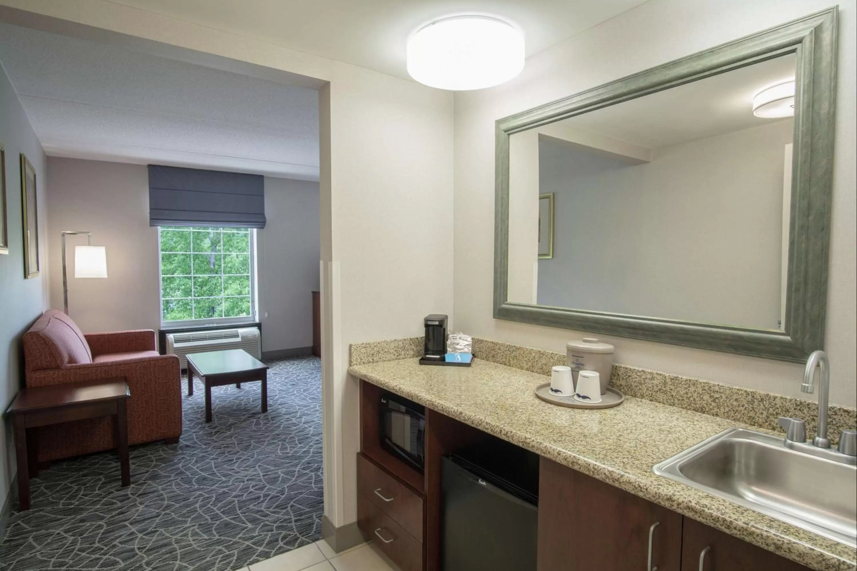 Kitchen or kitchenette in Hampton Inn & Suites Berkshires-Lenox