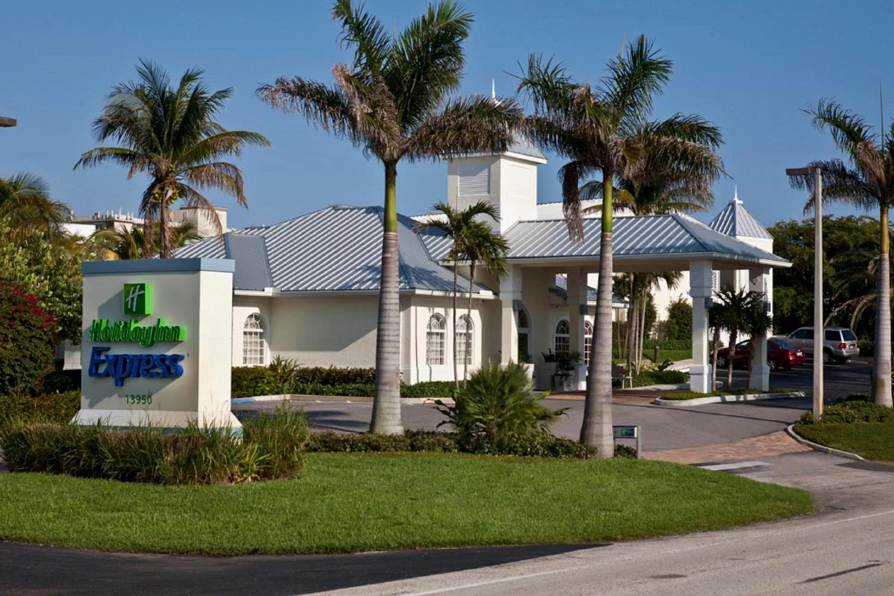 Property building in Holiday Inn Express- North Palm Beach and IHG Hotel