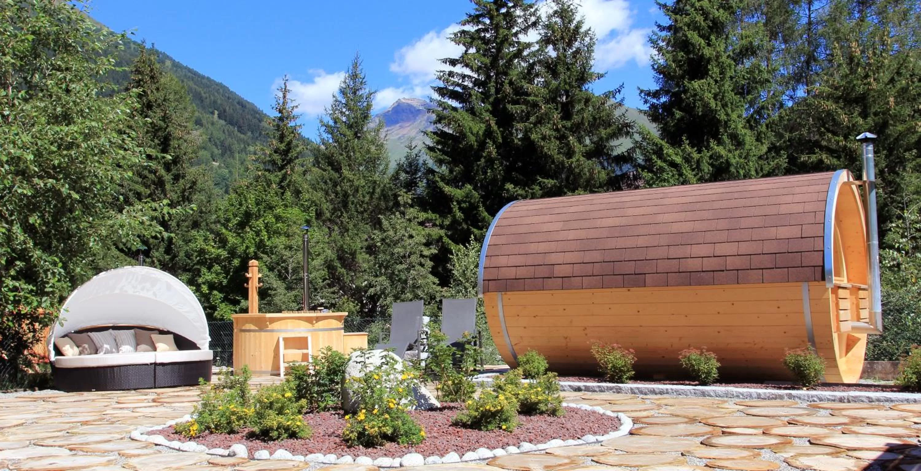 Sauna in Residence Club Ponte Di Legno