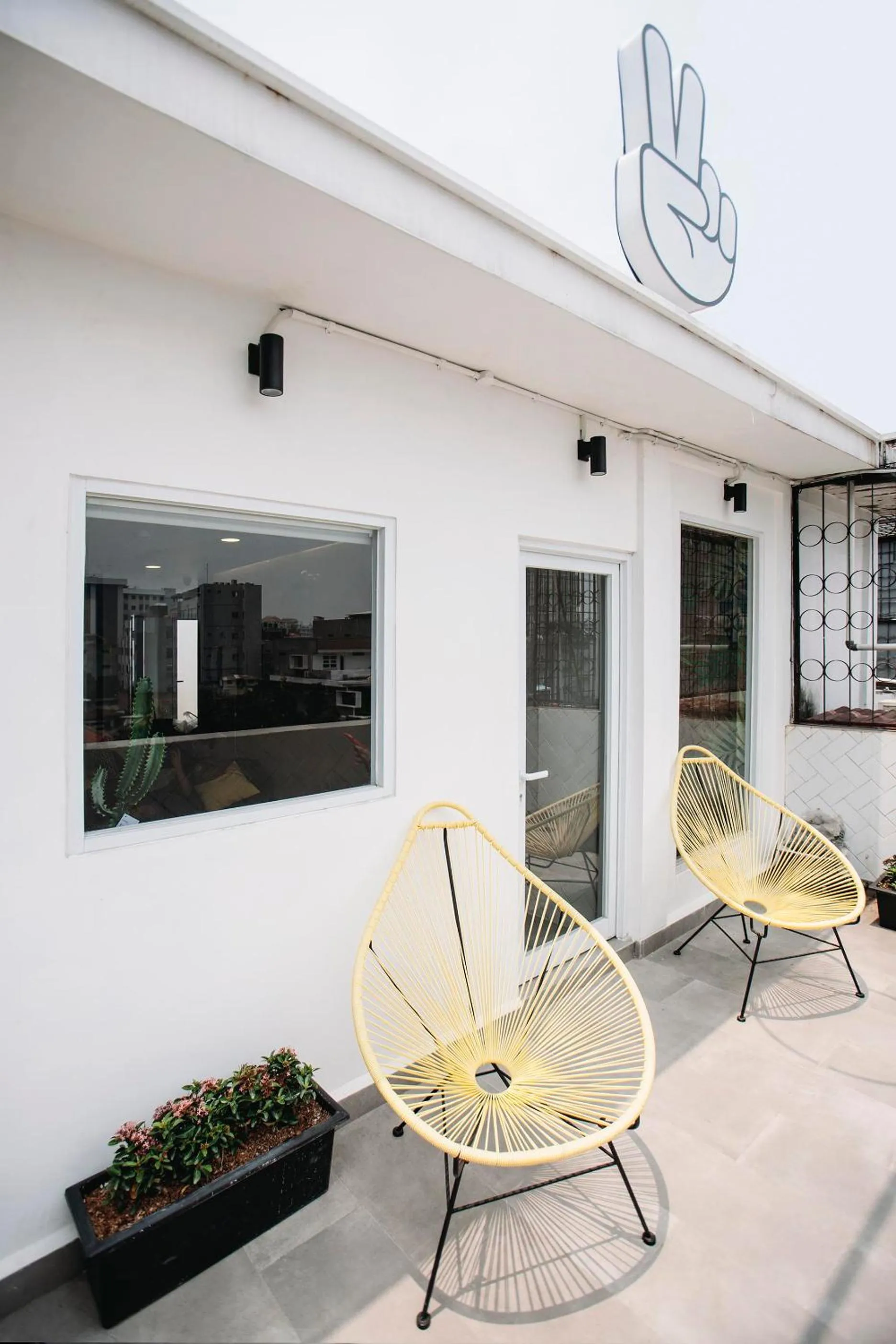 Patio in Konko Hostel Jakarta