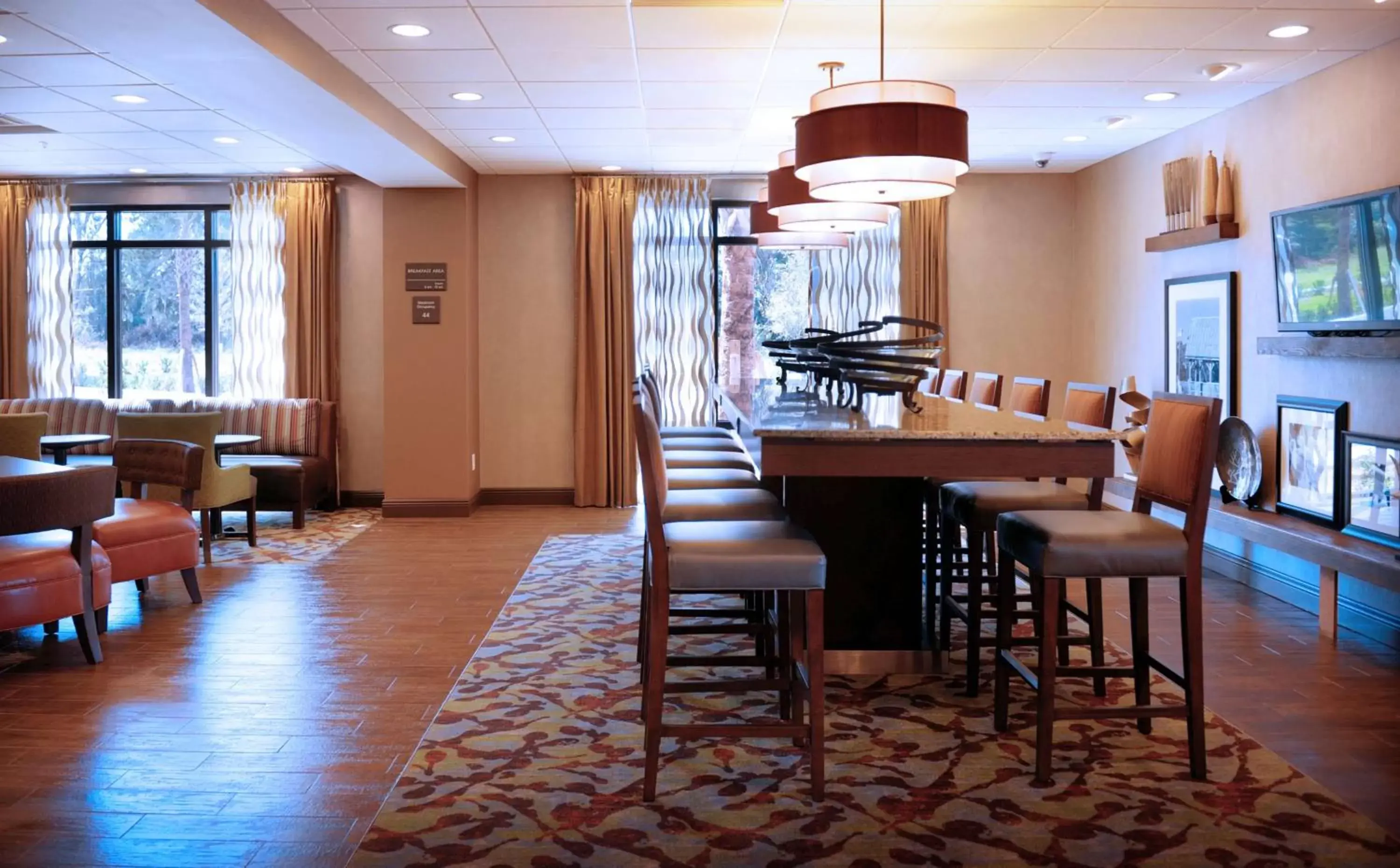 Lobby or reception, Restaurant/Places to Eat in Hampton Inn Crystal River