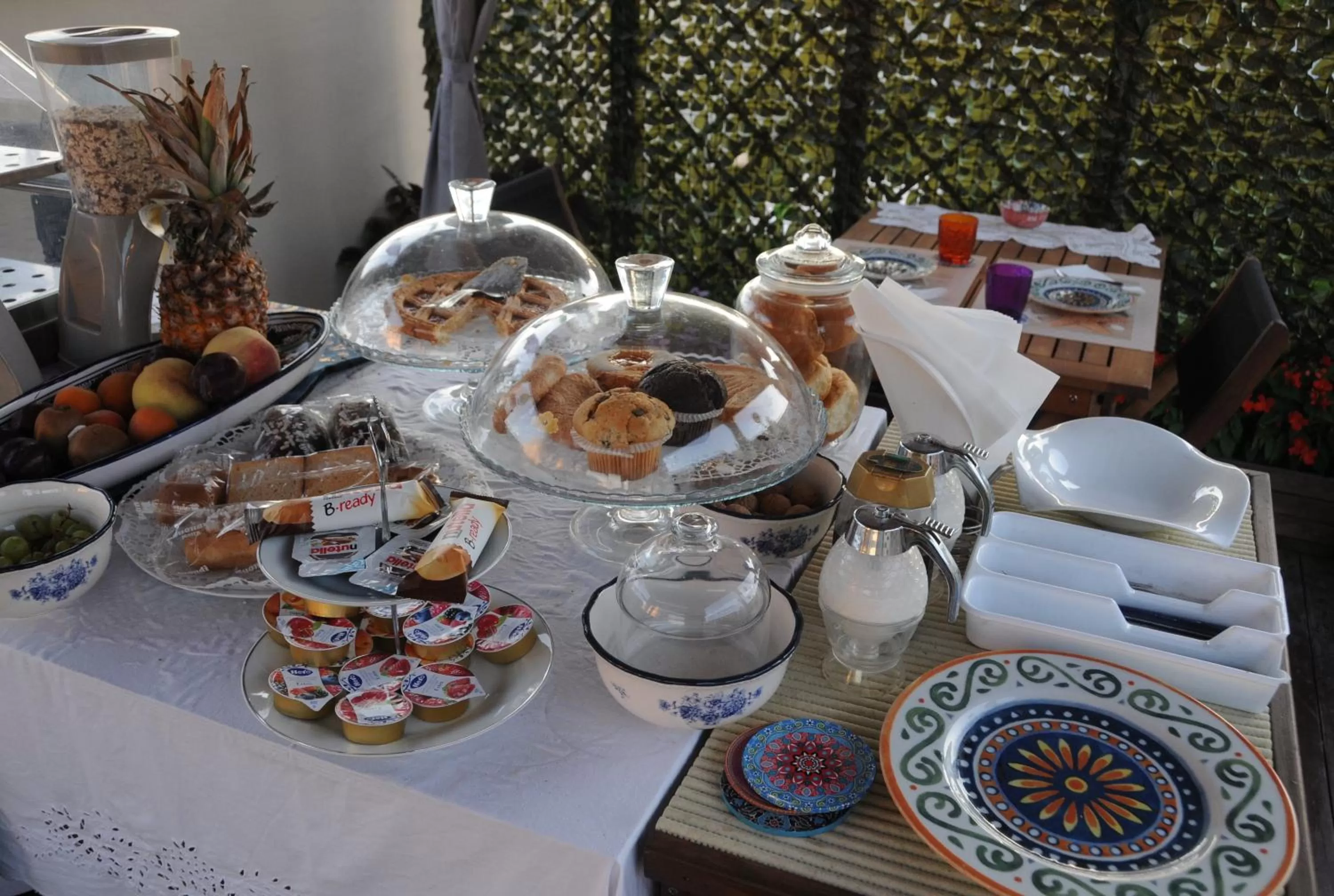 Buffet breakfast in La casa di Luna