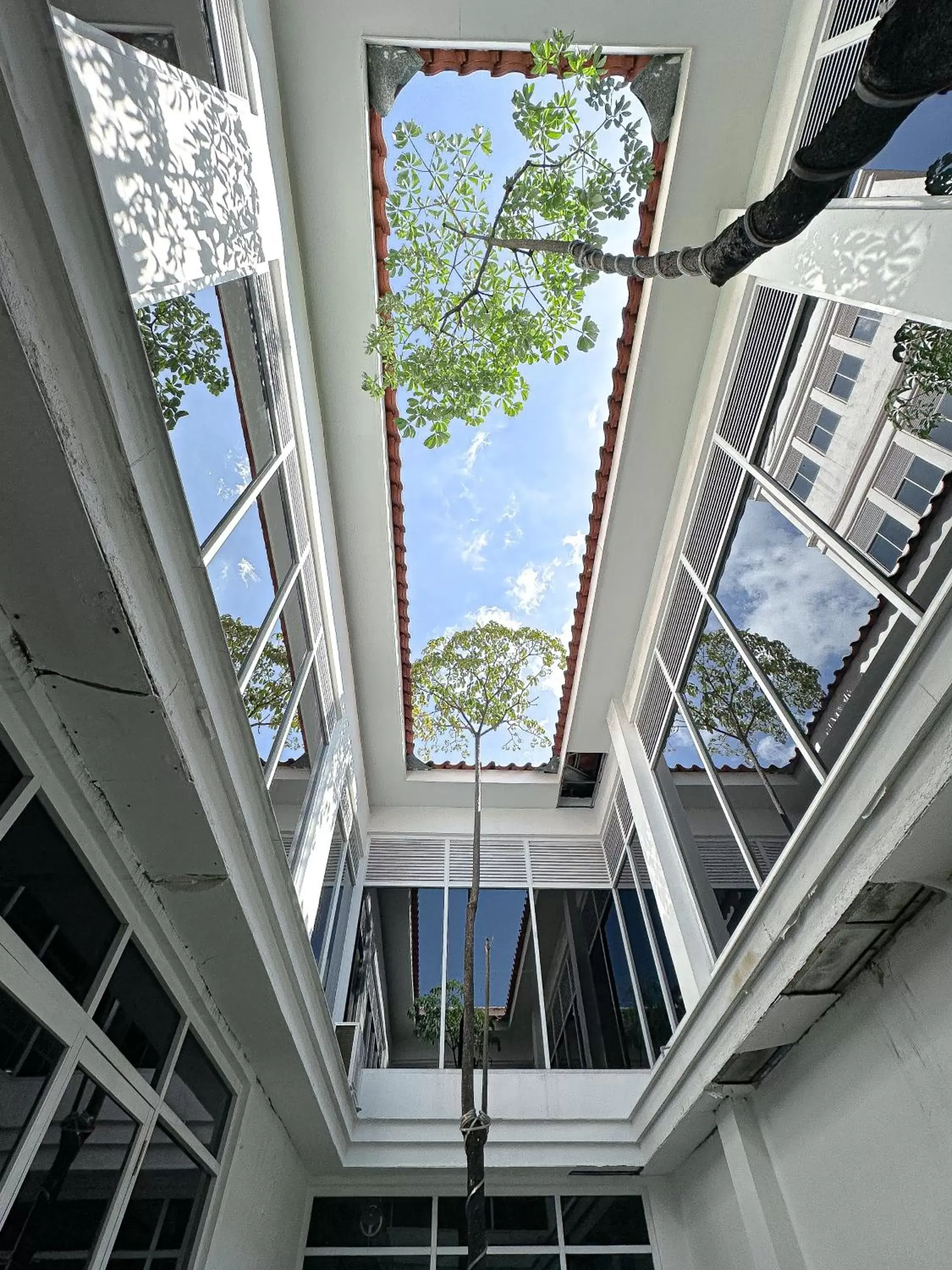 Inner courtyard view in C Y C Heritage Hotel