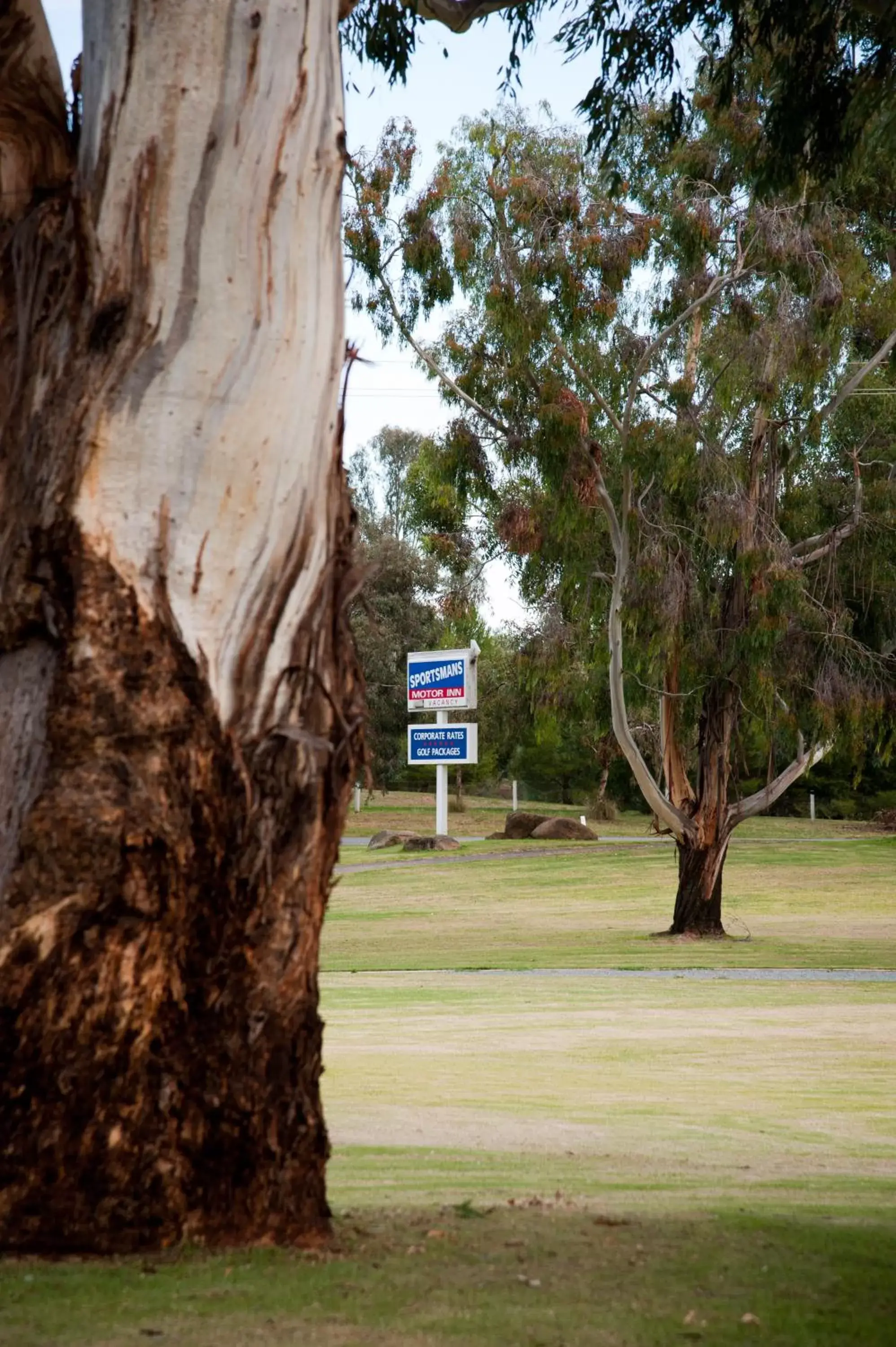 Property logo or sign in Sportsmans Motor Inn