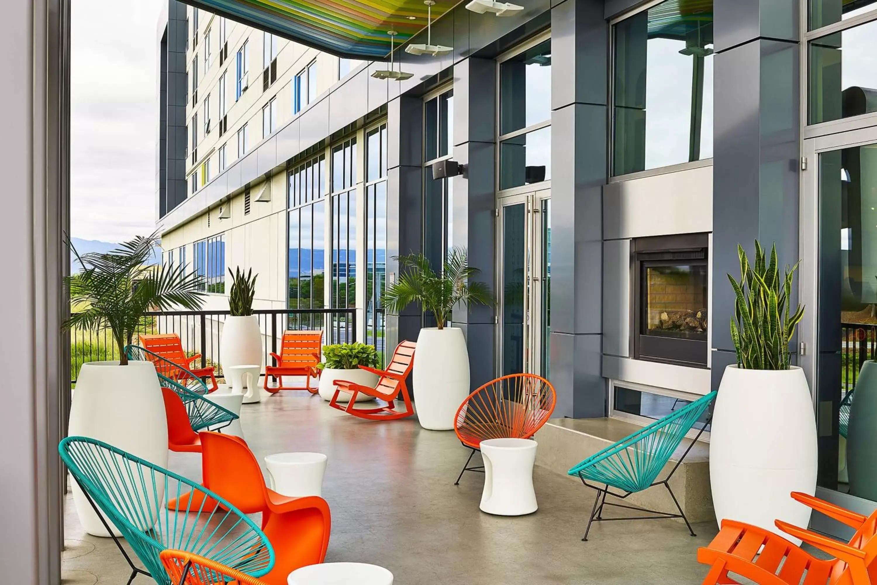 Property building, Lobby/Reception in Aloft Santa Clara - San Jose North