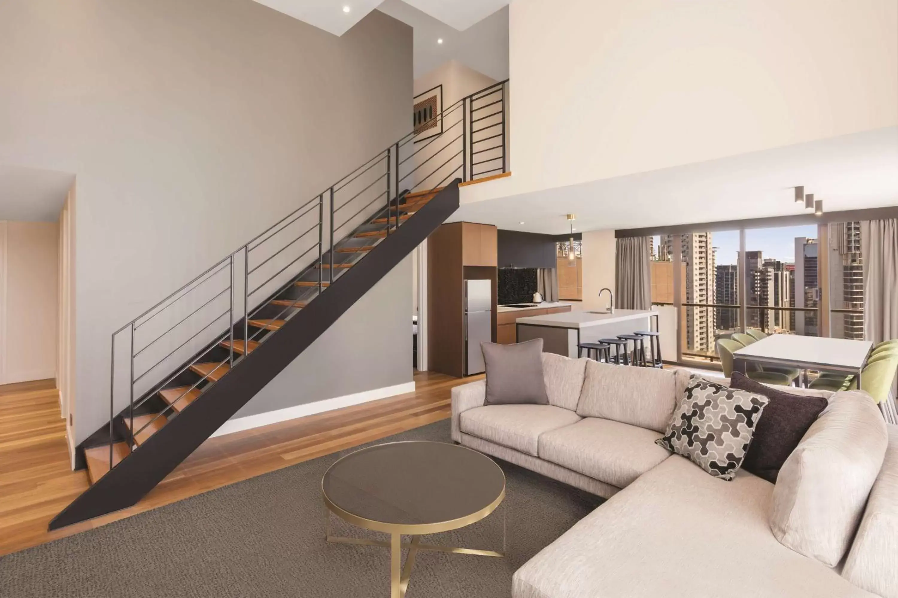 Living room, Seating Area in Adina Apartment Hotel Melbourne