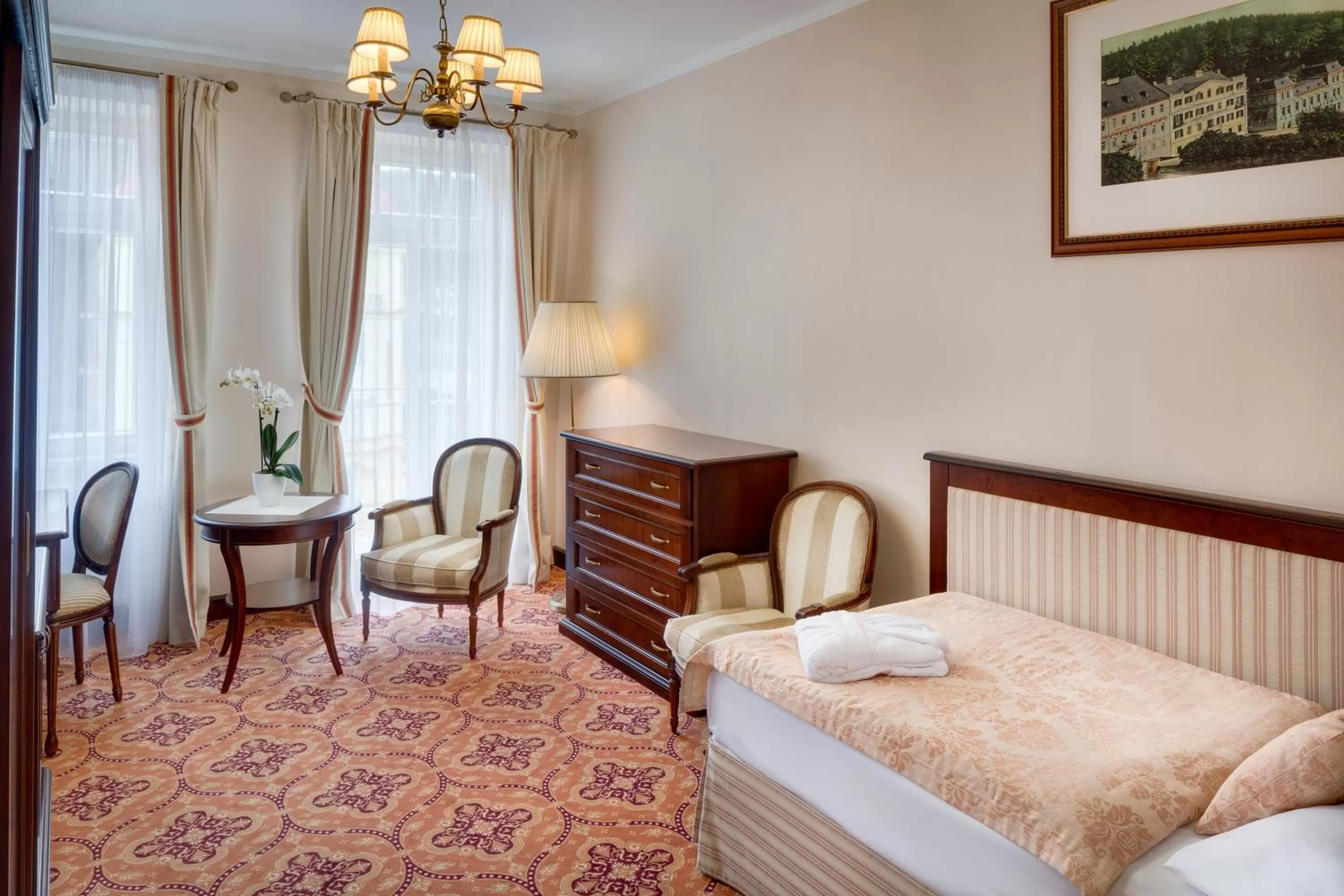 Bed in Ensana Hvězda - Imperiál - Neapol