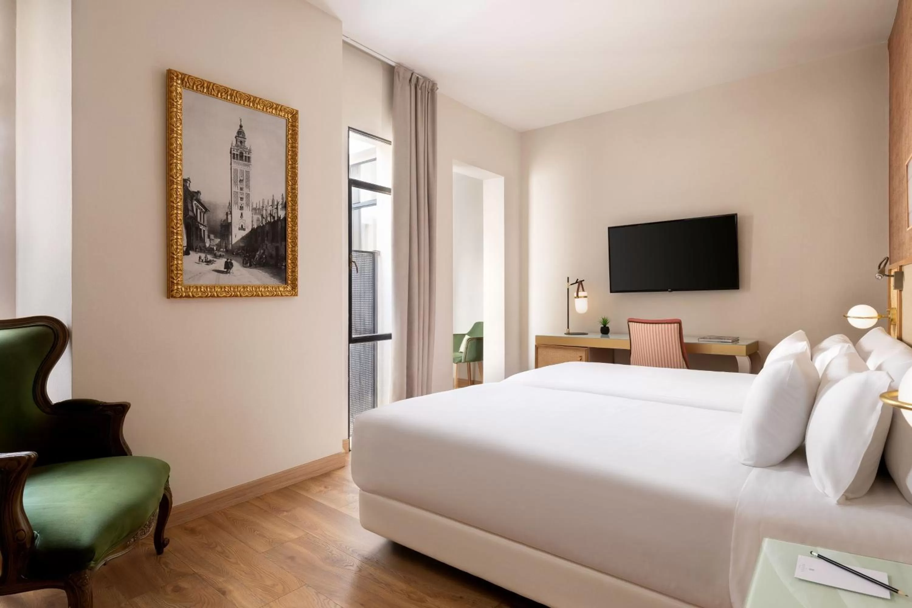 Photo of the whole room, Bed in Los Seises Sevilla, a Tribute Portfolio Hotel