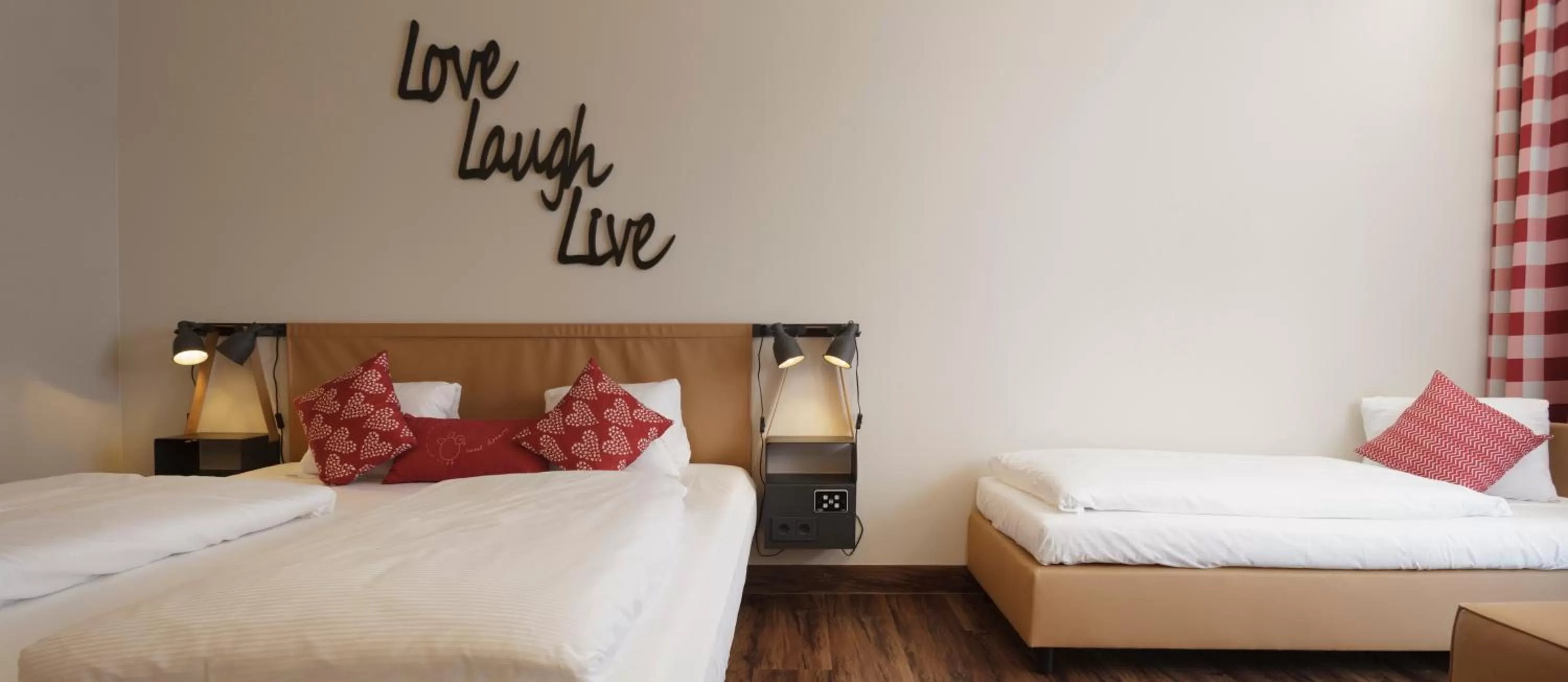 Bed in Mjus Resort & Thermal Park