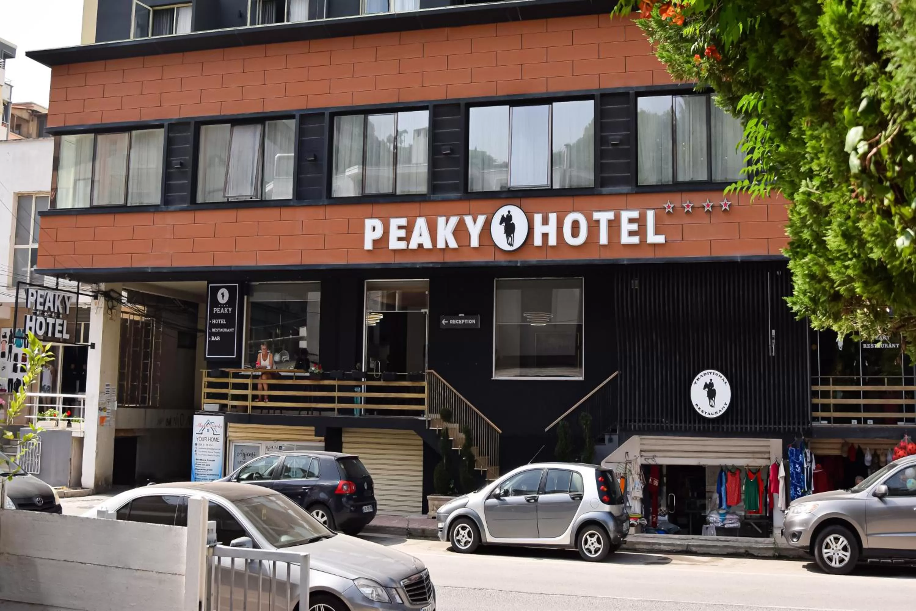 Property building in Peaky Hotel