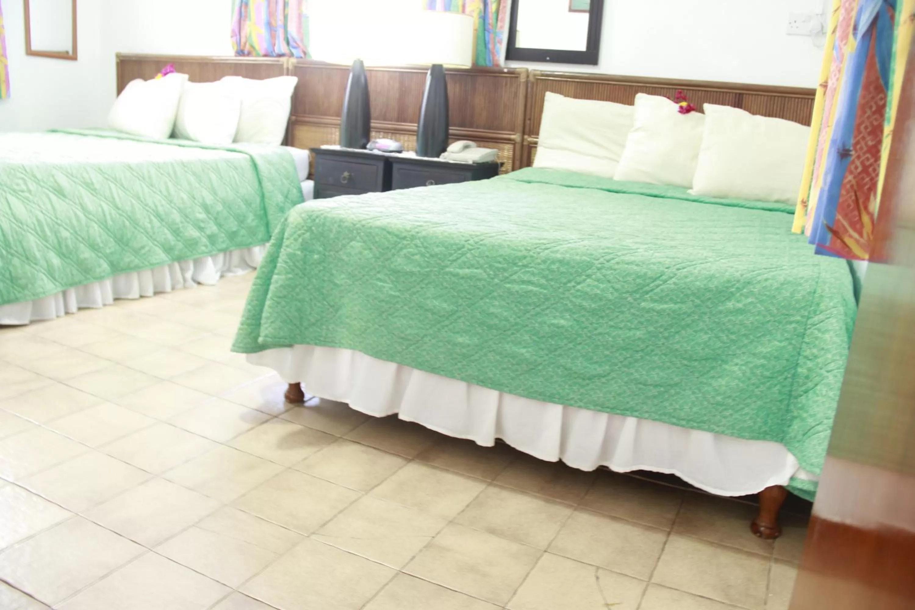 Bed in Gem Holiday Beach Resort