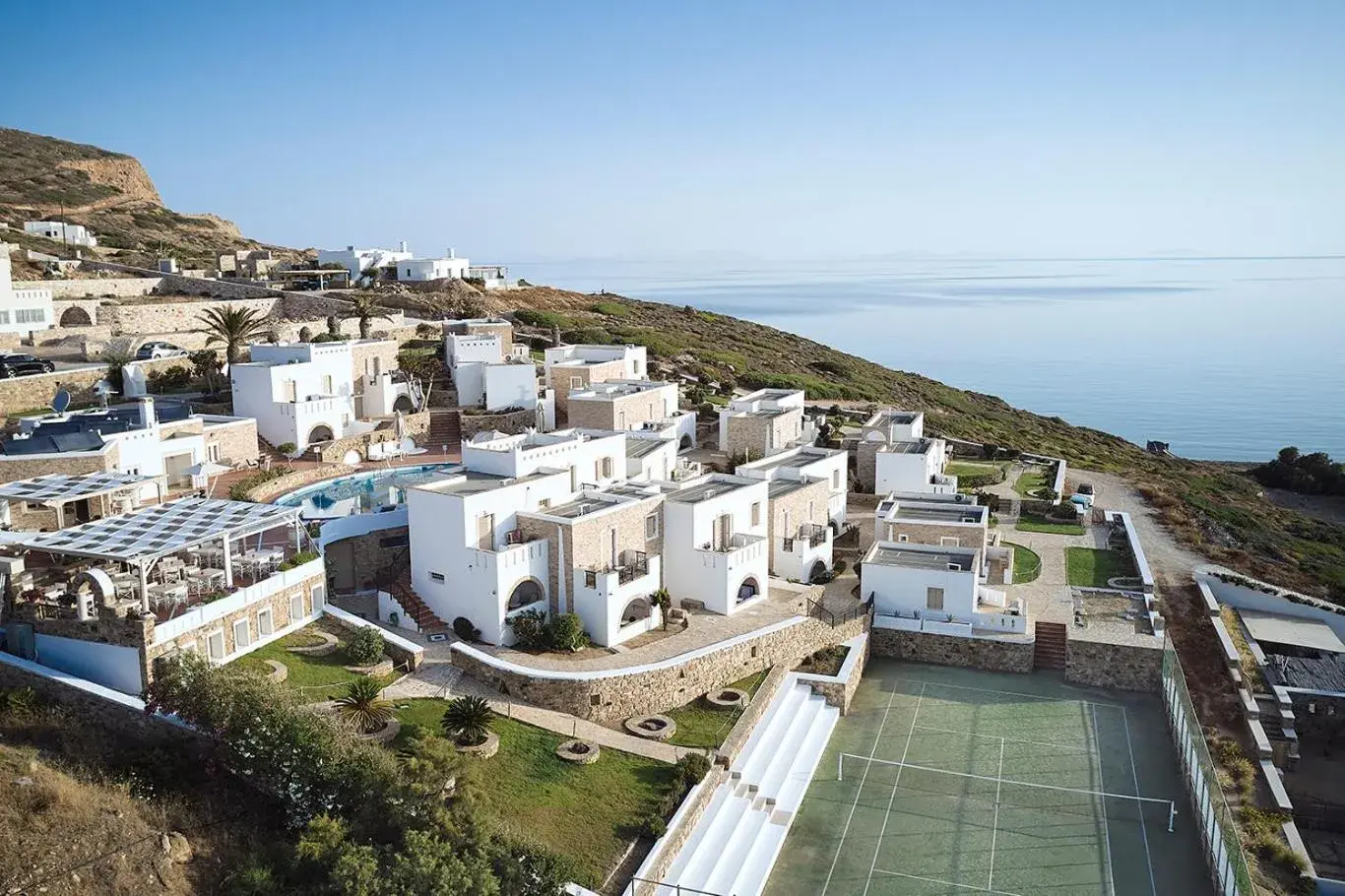 Property building, Bird's-eye View in Naxos Magic Village