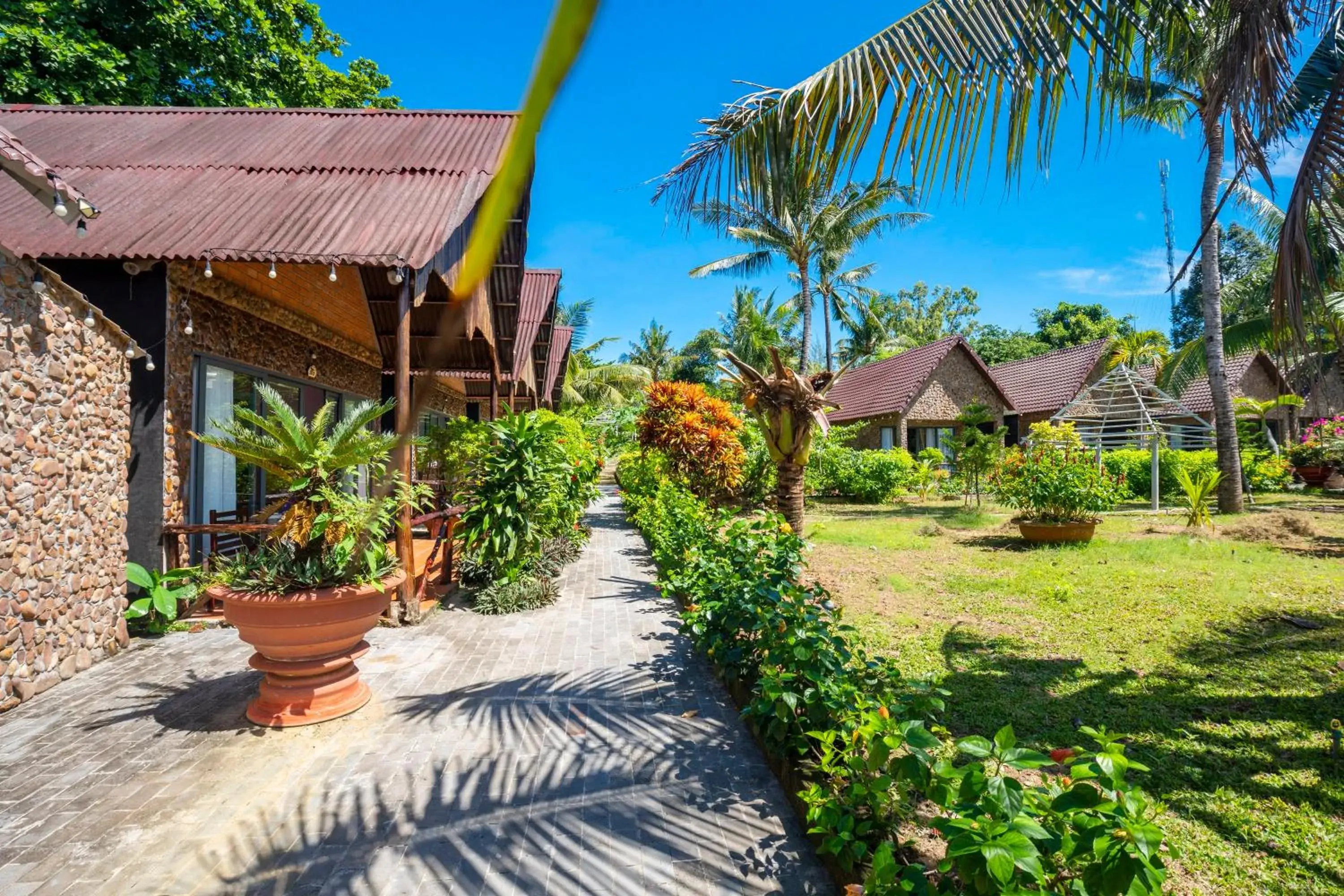 Garden, Property Building in Mai Phuong Resort Phu Quoc