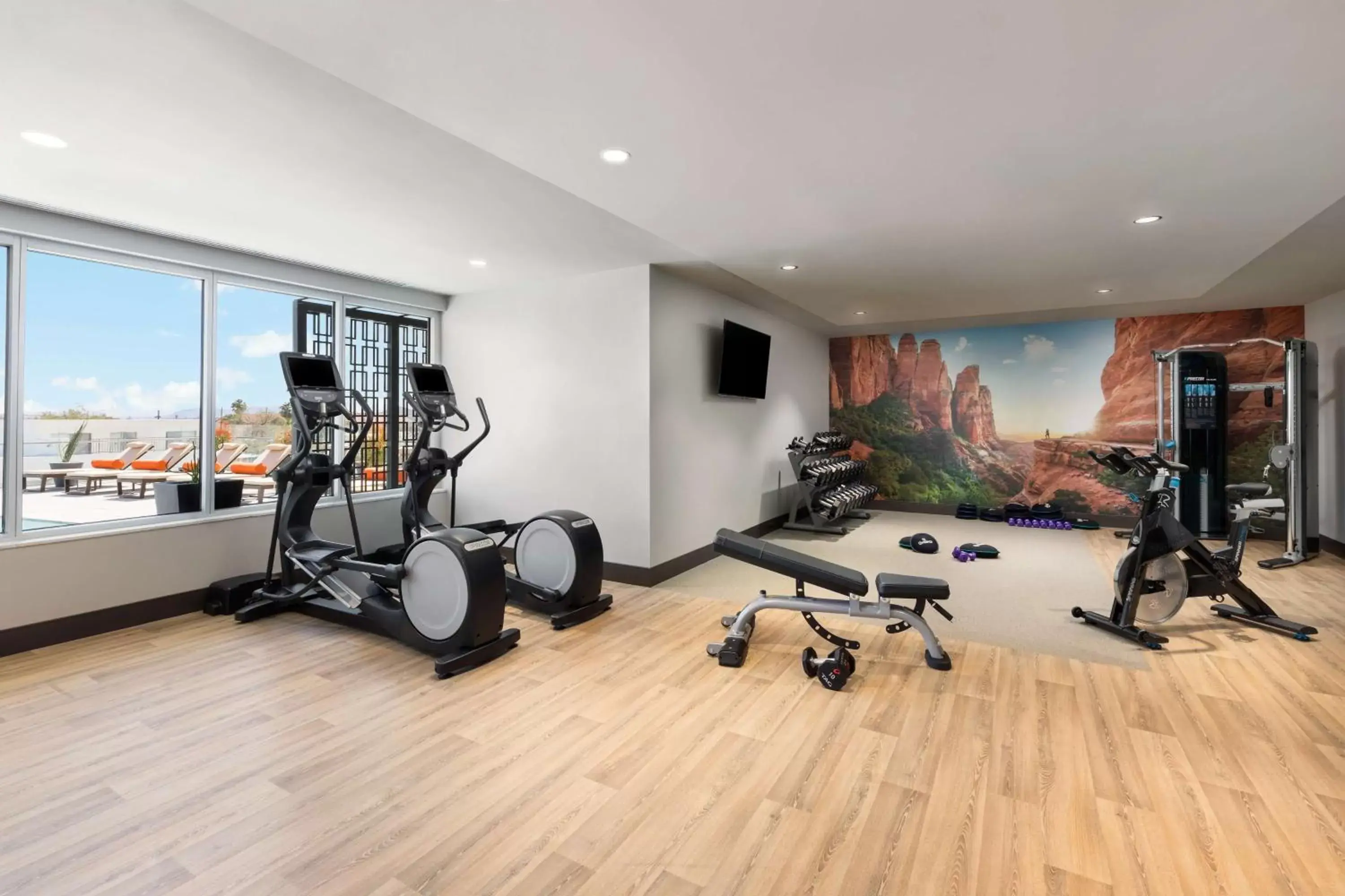 Fitness centre/facilities, Fitness Center/Facilities in Doubletree By Hilton Tucson Downtown Convention Center