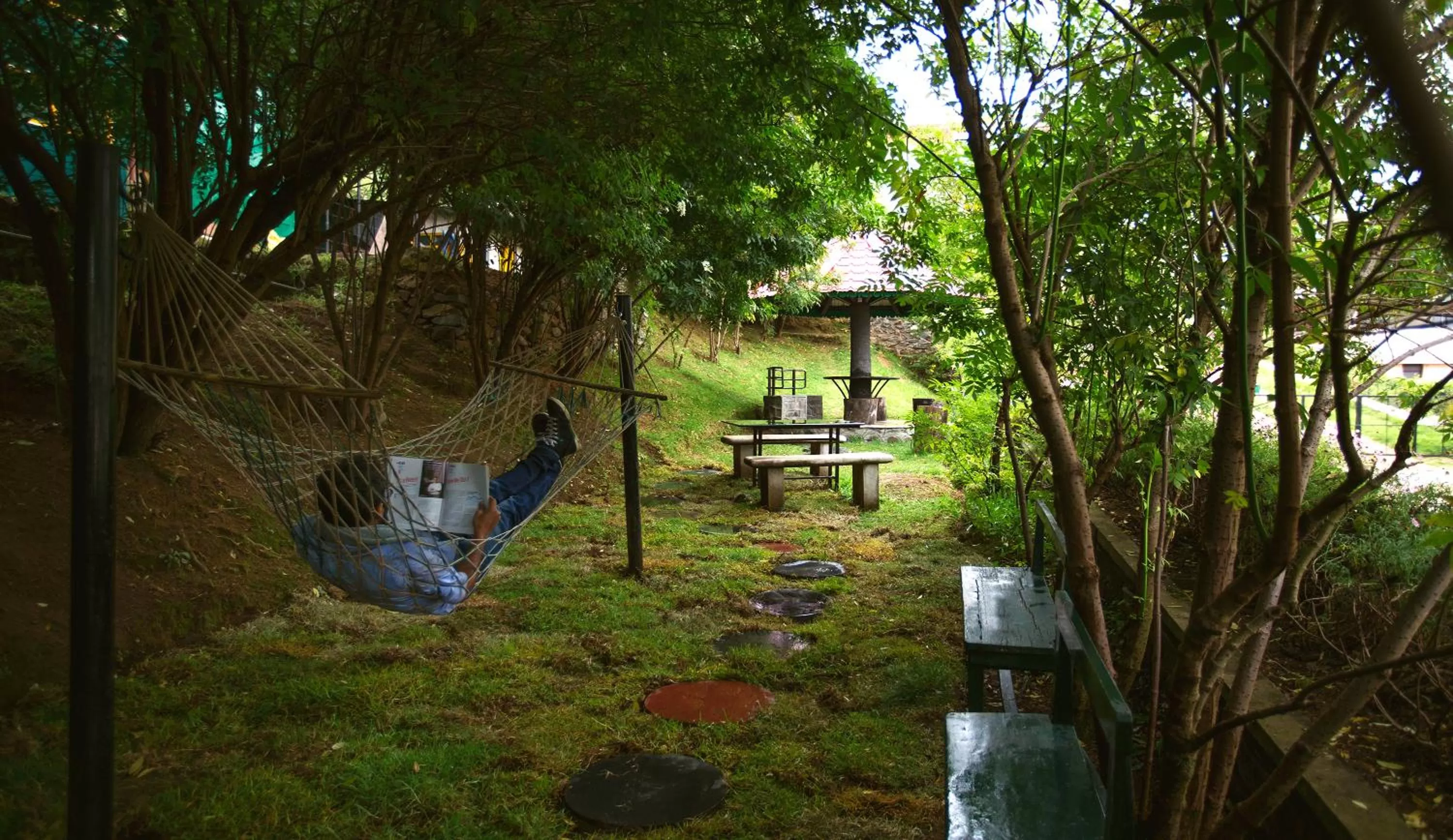 Garden in Pine Borough Inn