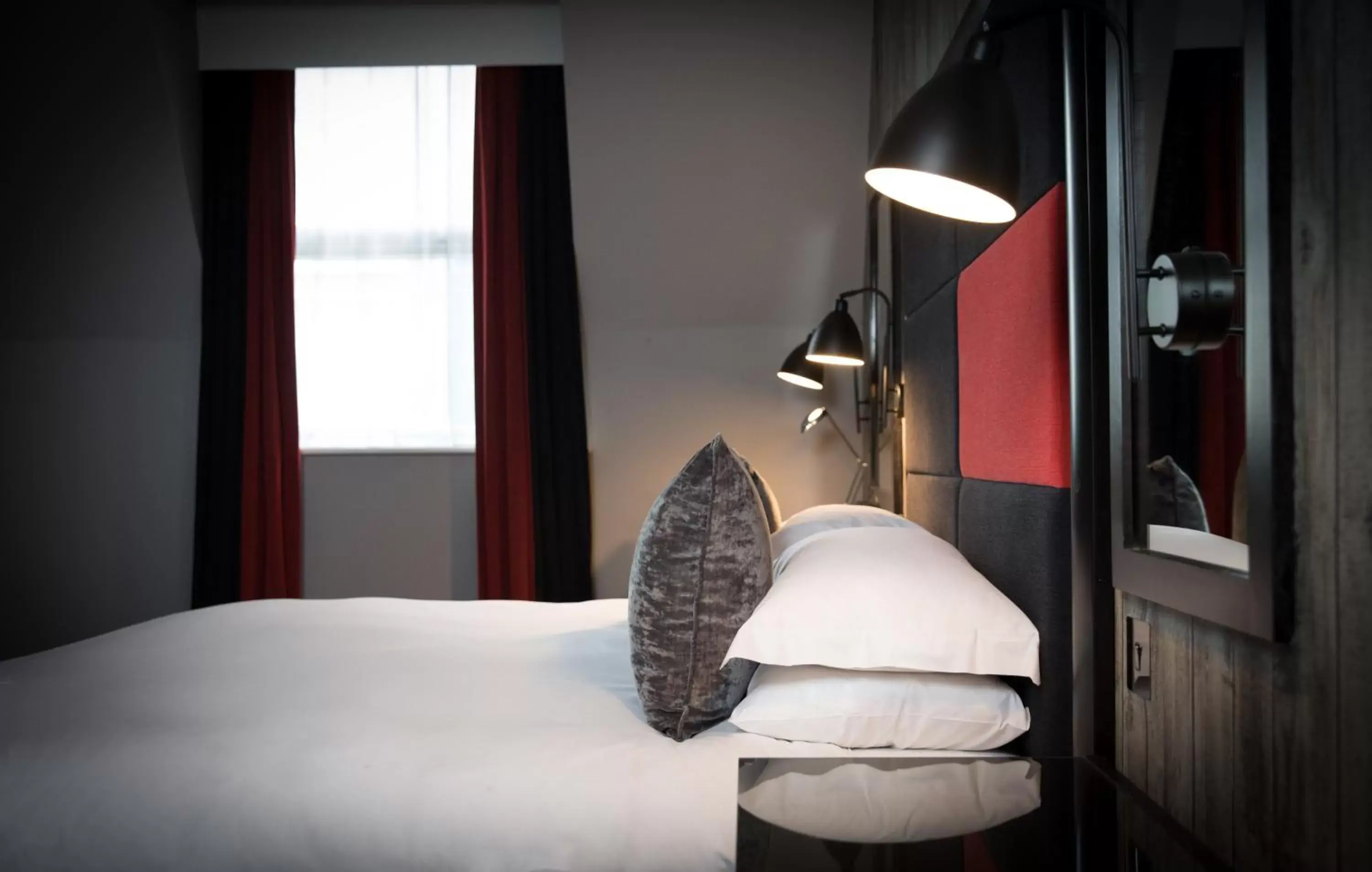 Bedroom, Bed in Malmaison Manchester