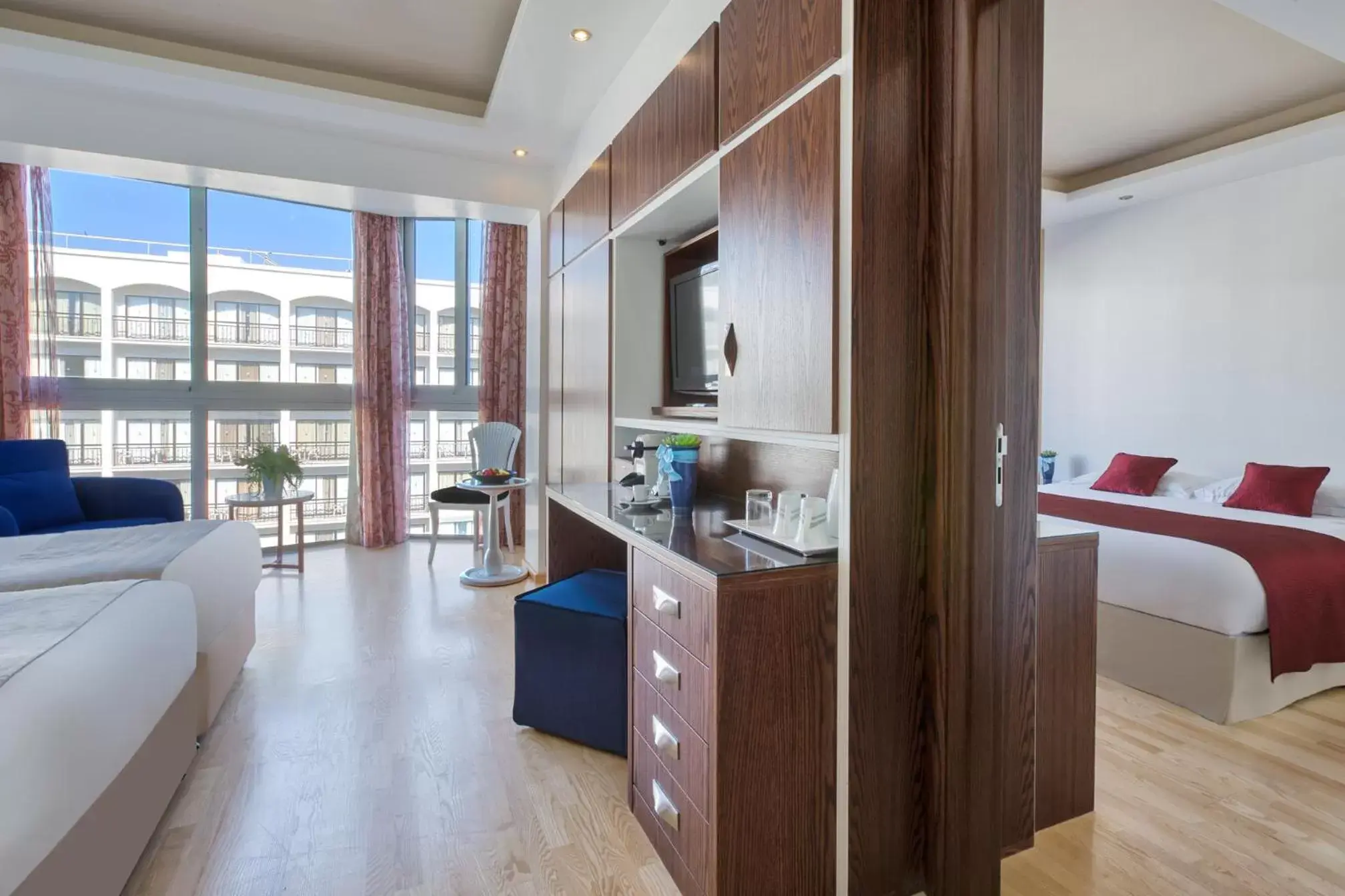 Bedroom in Lordos Beach Hotel & Spa