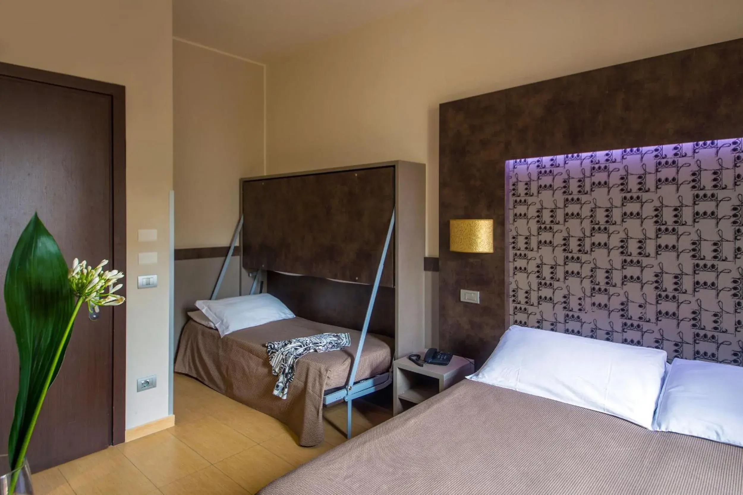Bedroom, Bed in Hotel Dei Mille