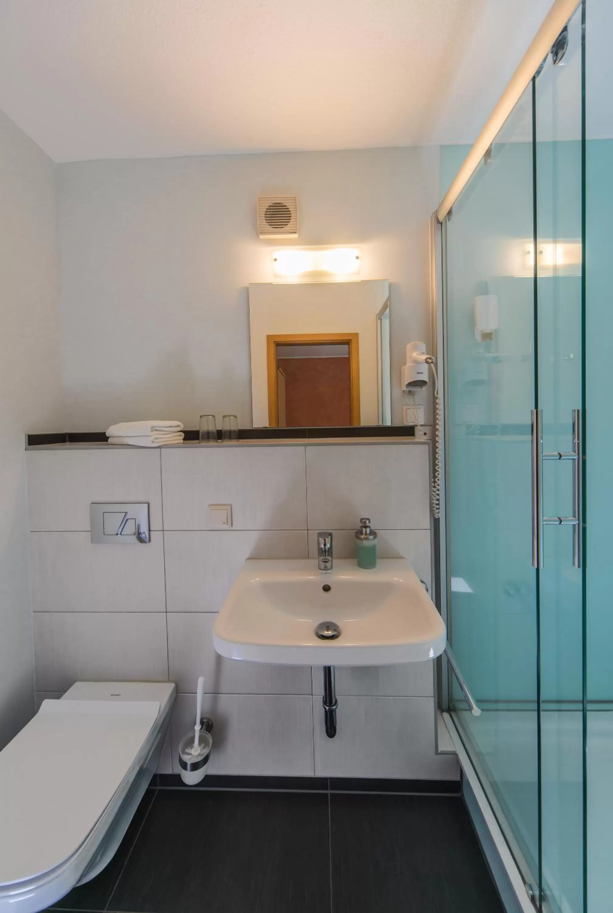 Bathroom in Hotel Waldmühle