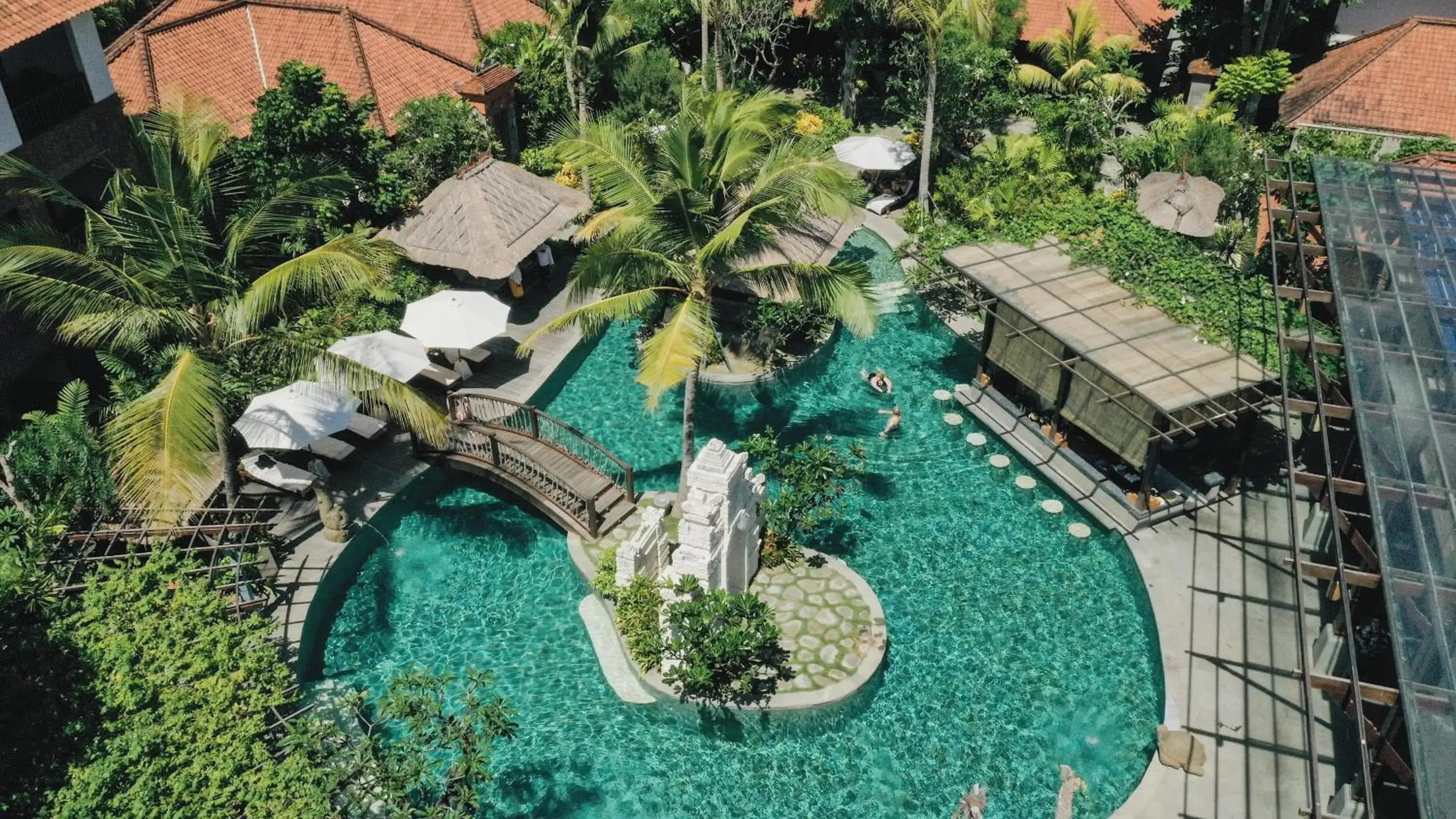 Garden, Pool View in The Alantara Sanur