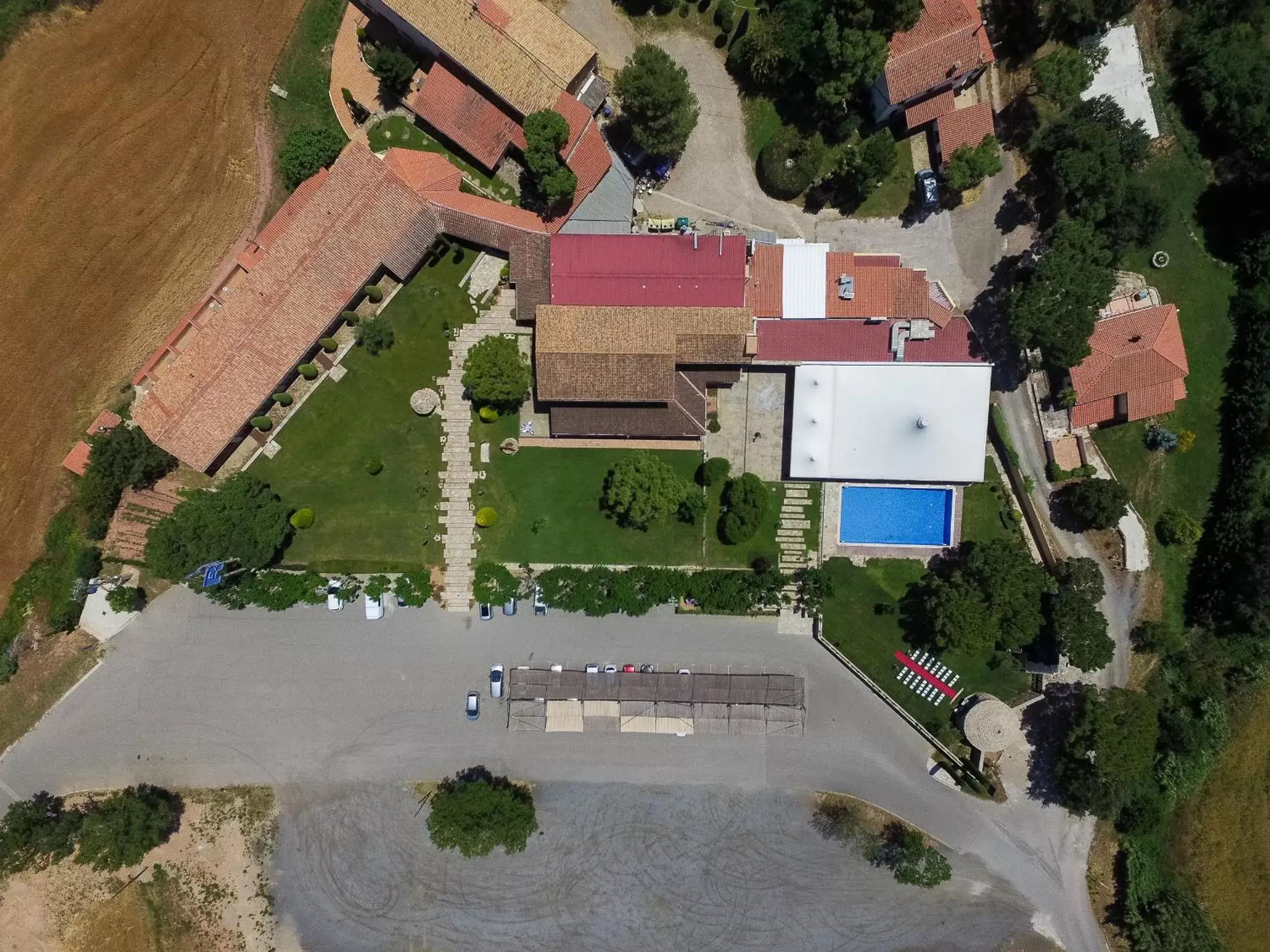 View (from property/room), Bird's-eye View in Mas de la Sala