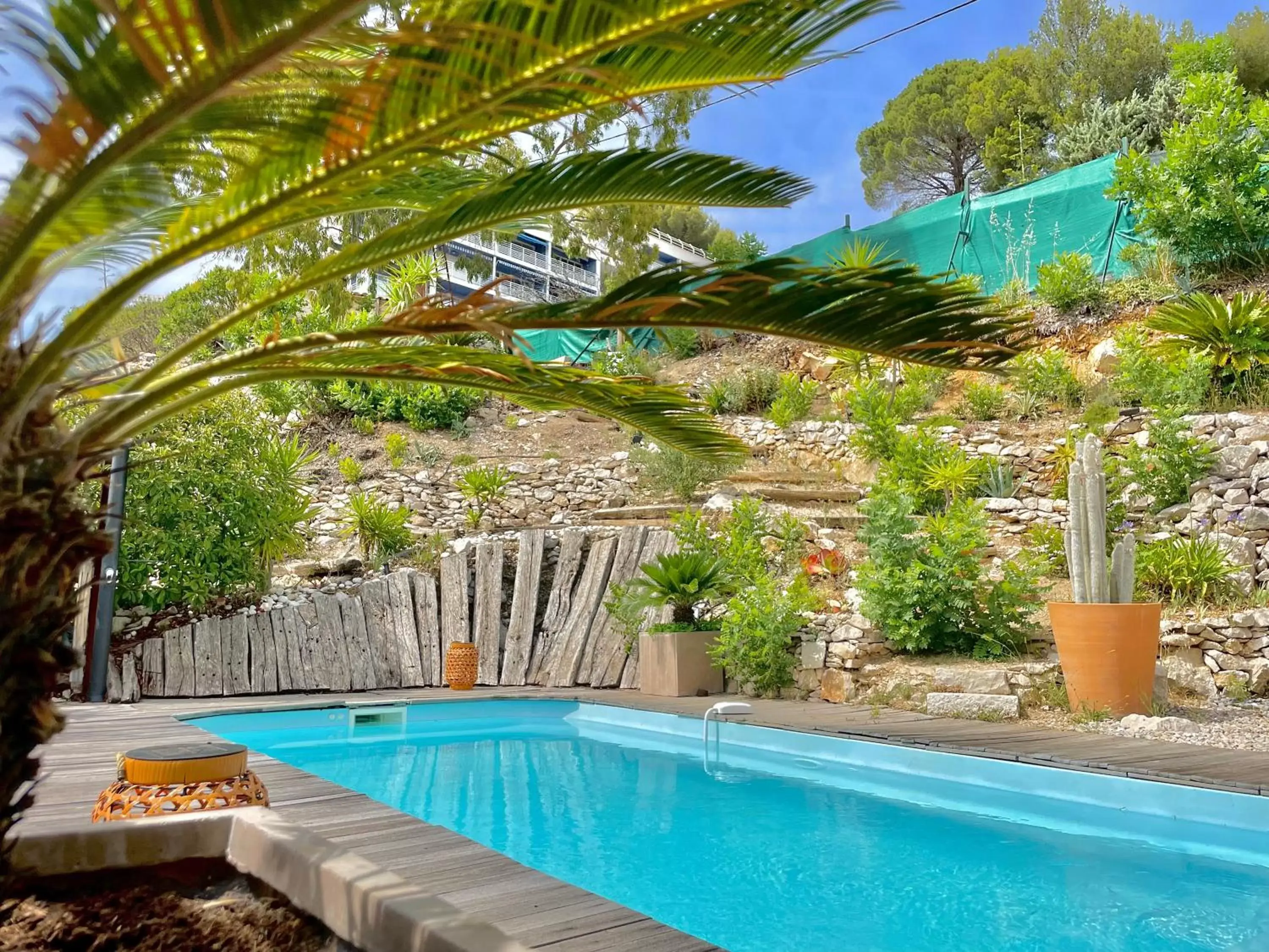 Swimming Pool in Hotel de La Plage - Mahogany