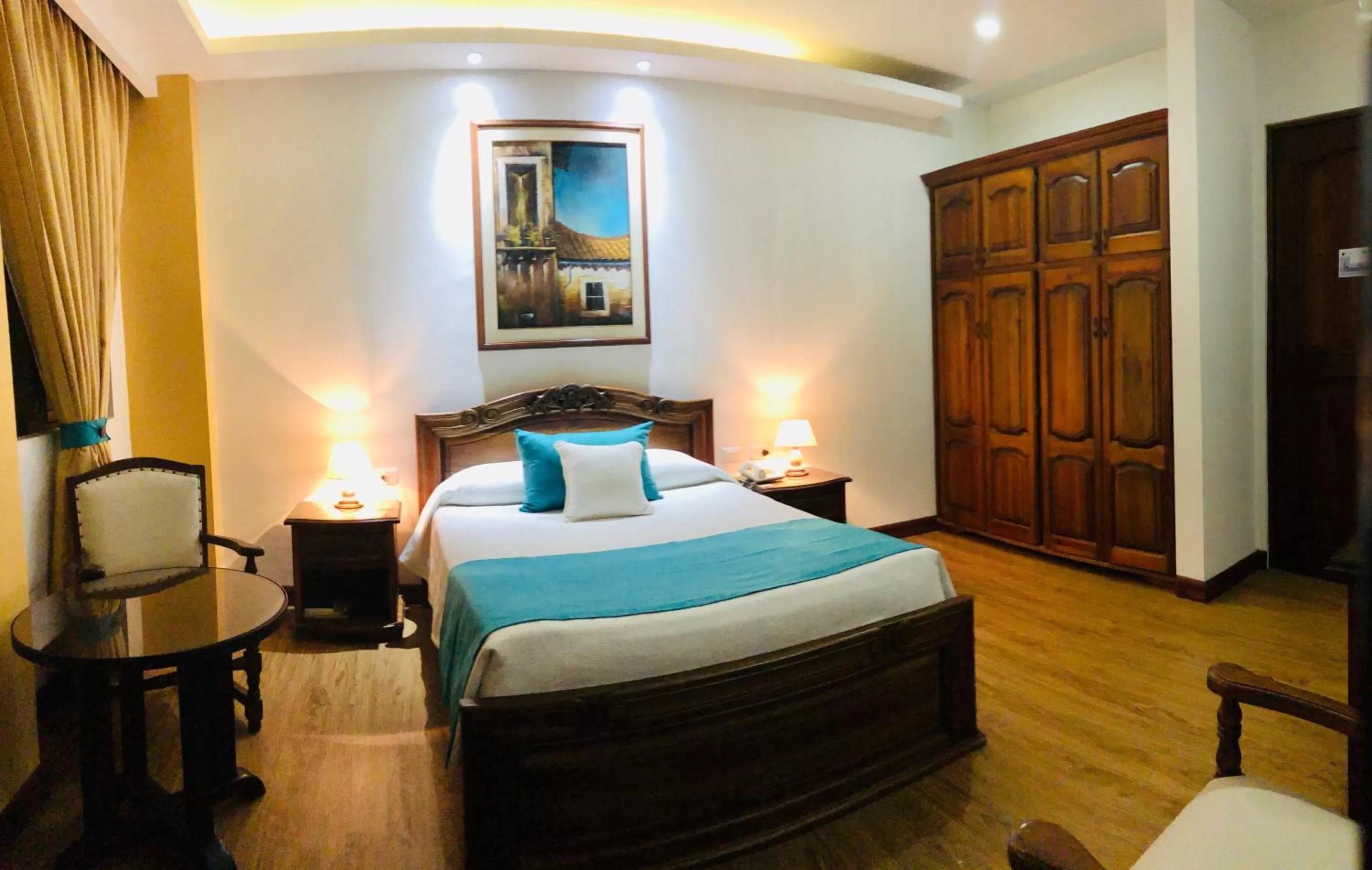 Property building, Bed in El Gran Hotel de Pereira