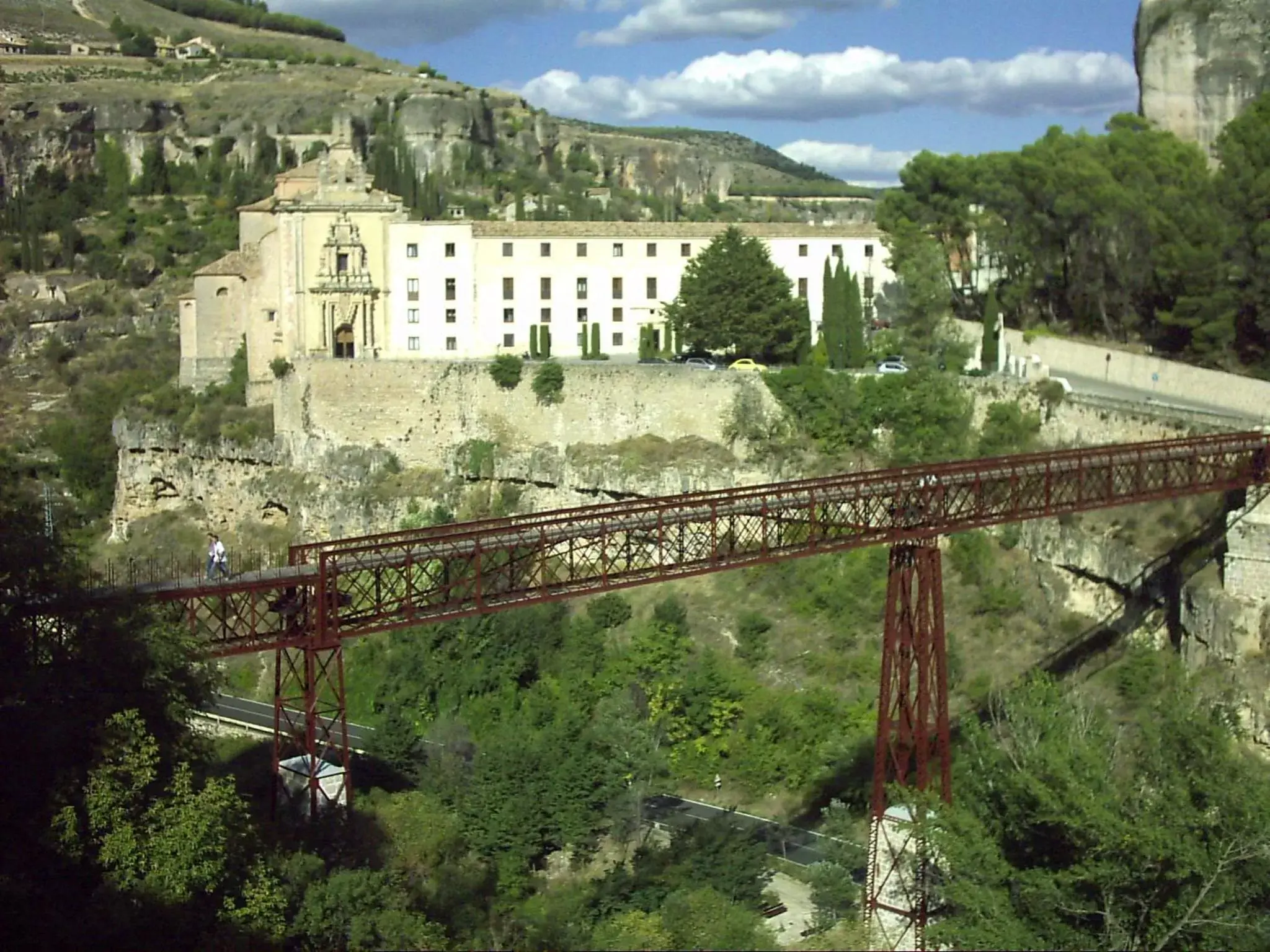 Facade/entrance in Parador de Cuenca