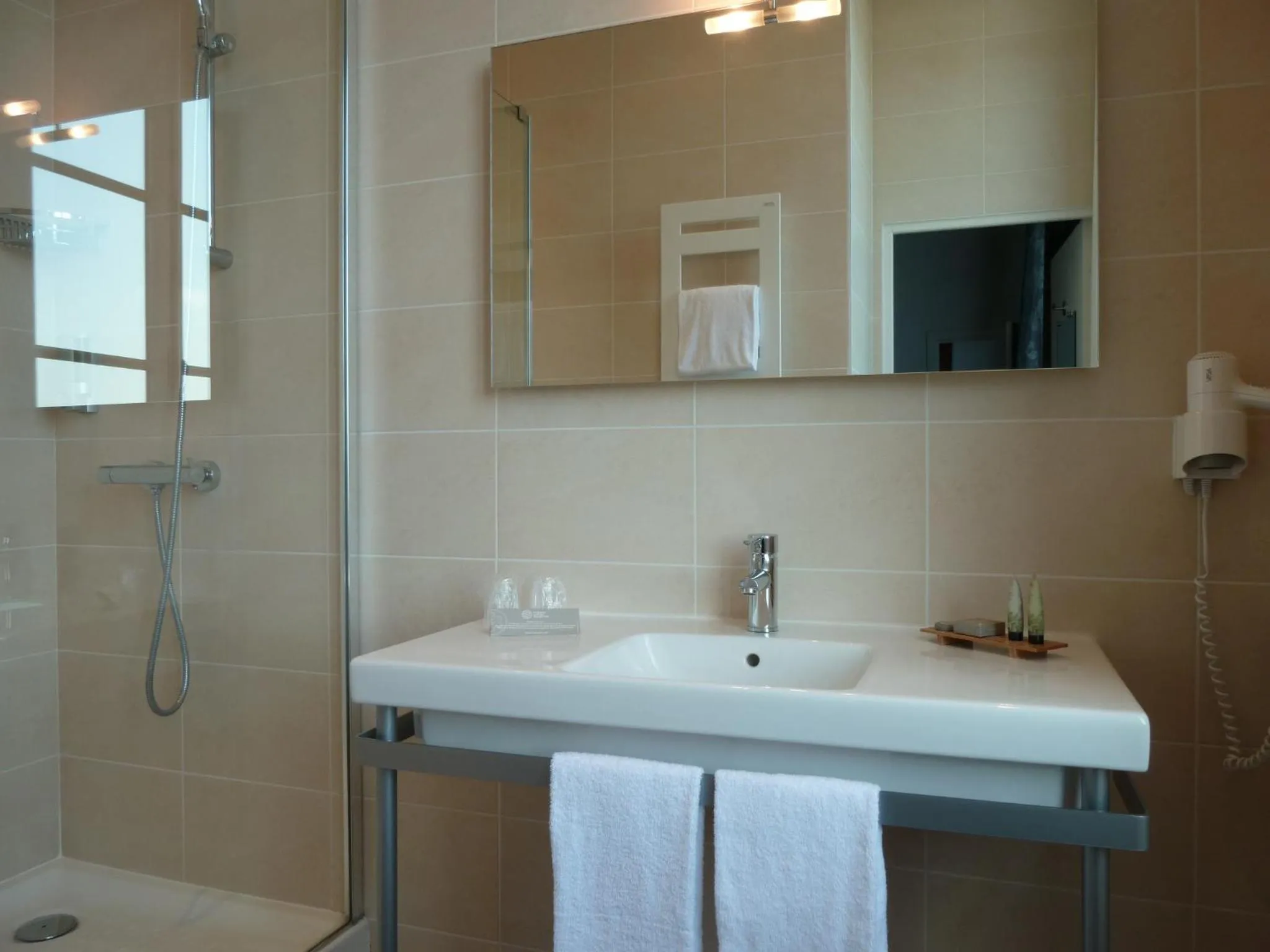 Bathroom in Hôtel Grand Monarque