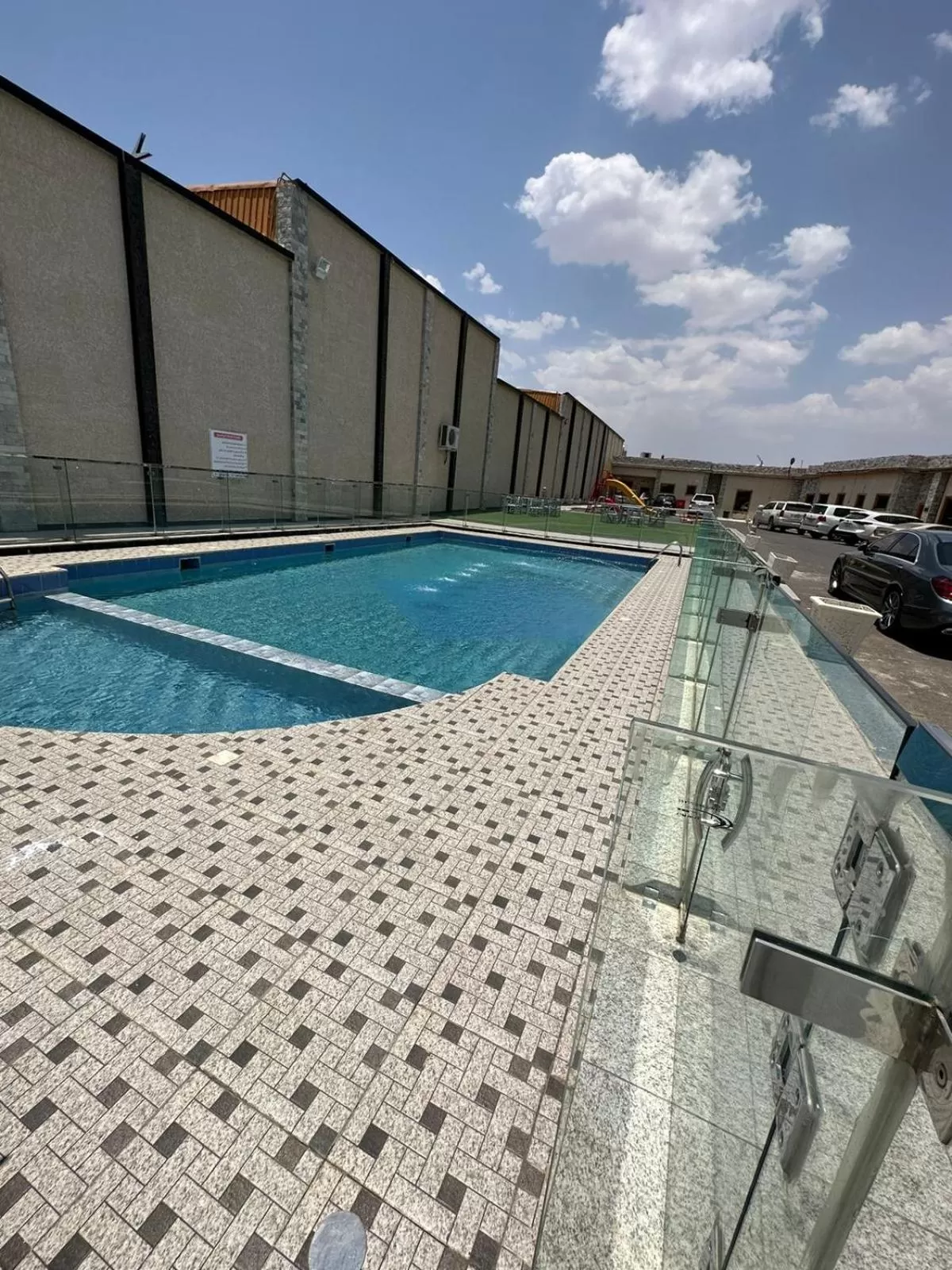 Swimming pool in Leen Serviced Apartments-لين للشقق المخدومه