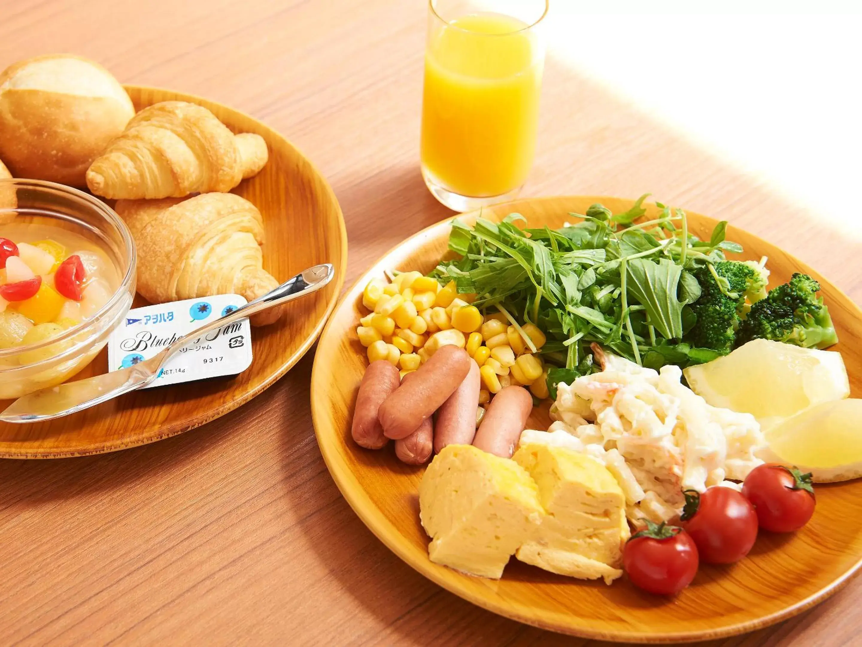 Breakfast, Food in Sotetsu Fresa Inn Kitahama