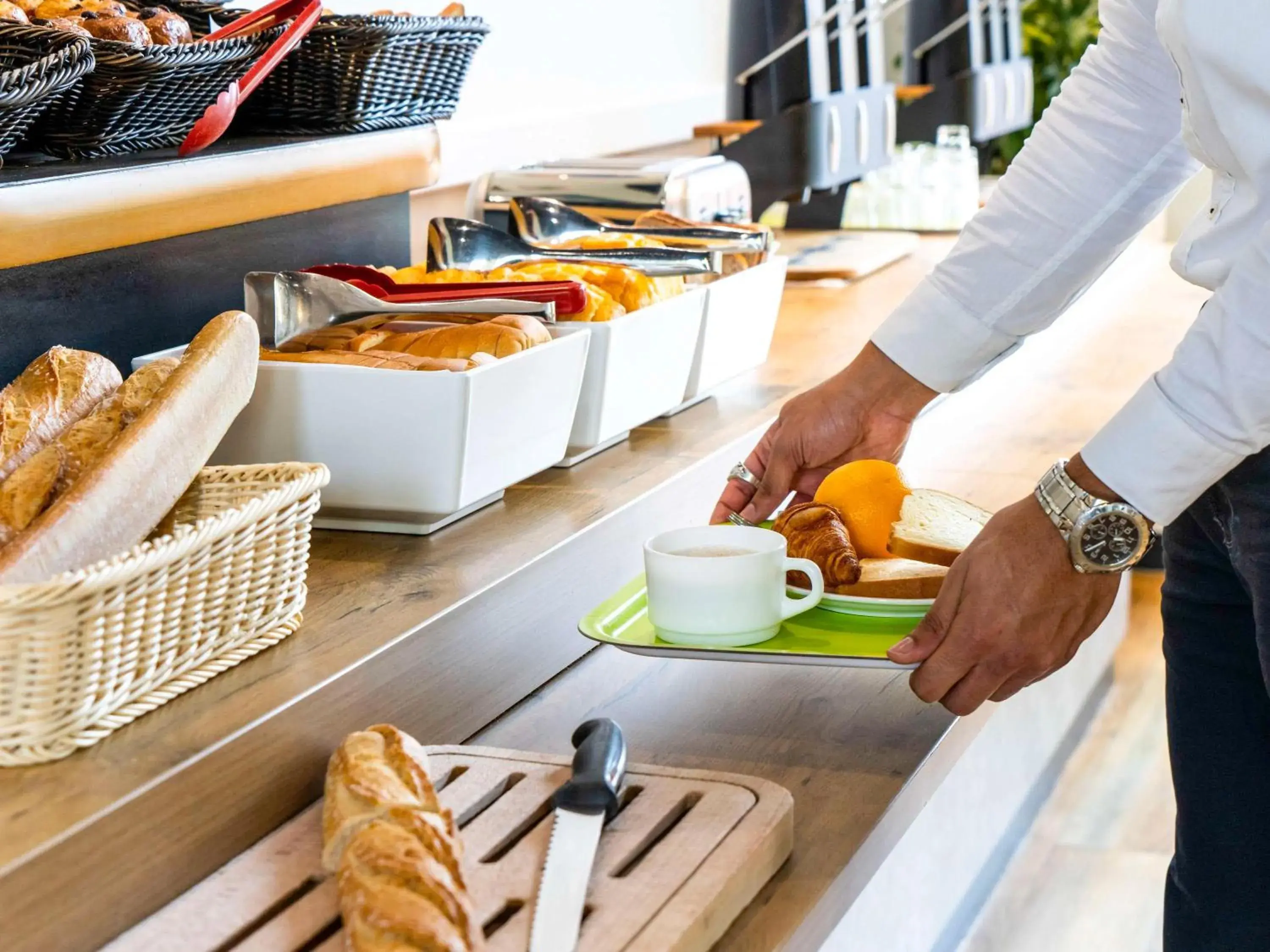 Breakfast in ibis budget Paris Porte de Bercy Breakfast in ibis budget Paris Porte de Bercy