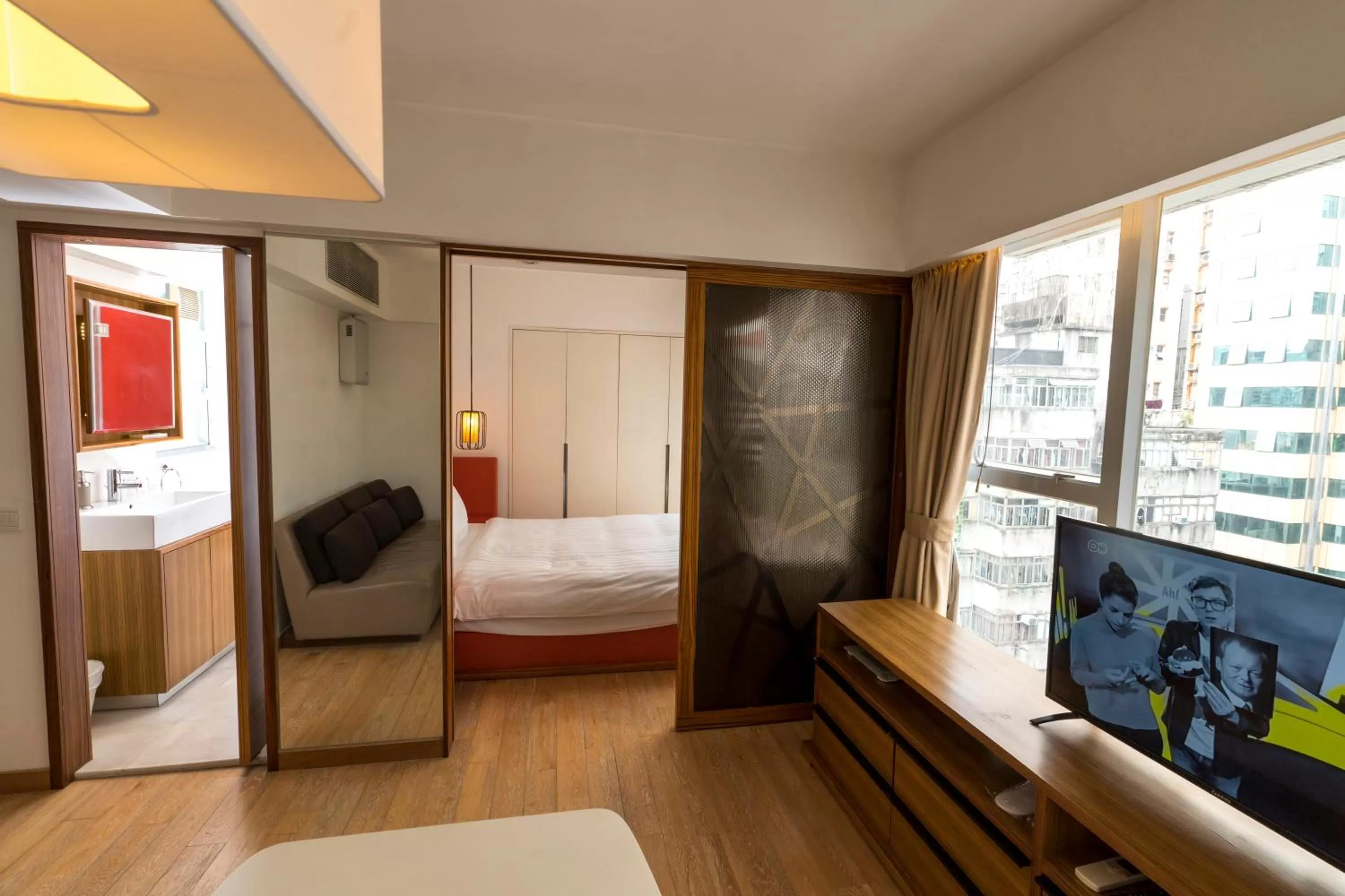 Bed in Homy Residence