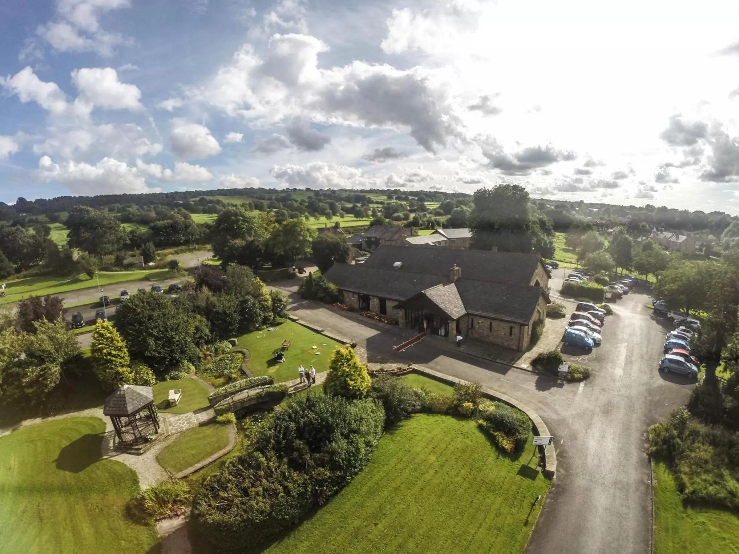 Property building in Mytton Fold Hotel, Ribble Valley