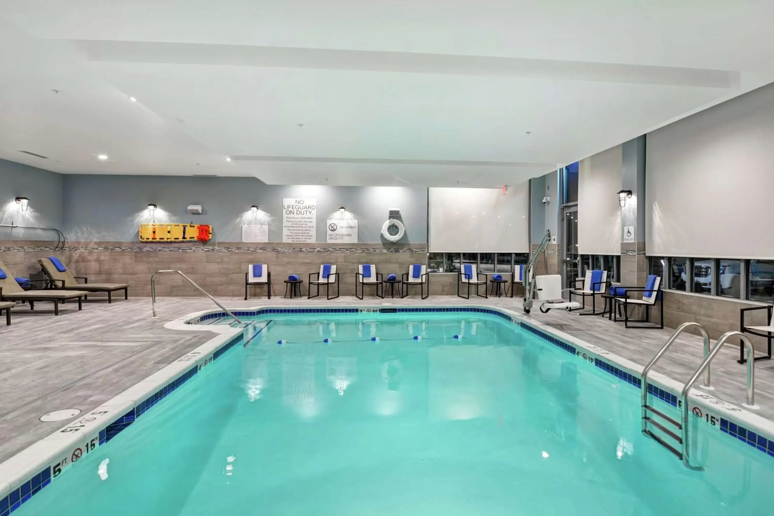 Pool view, Swimming Pool in Hilton Garden Inn Princeton Lawrenceville