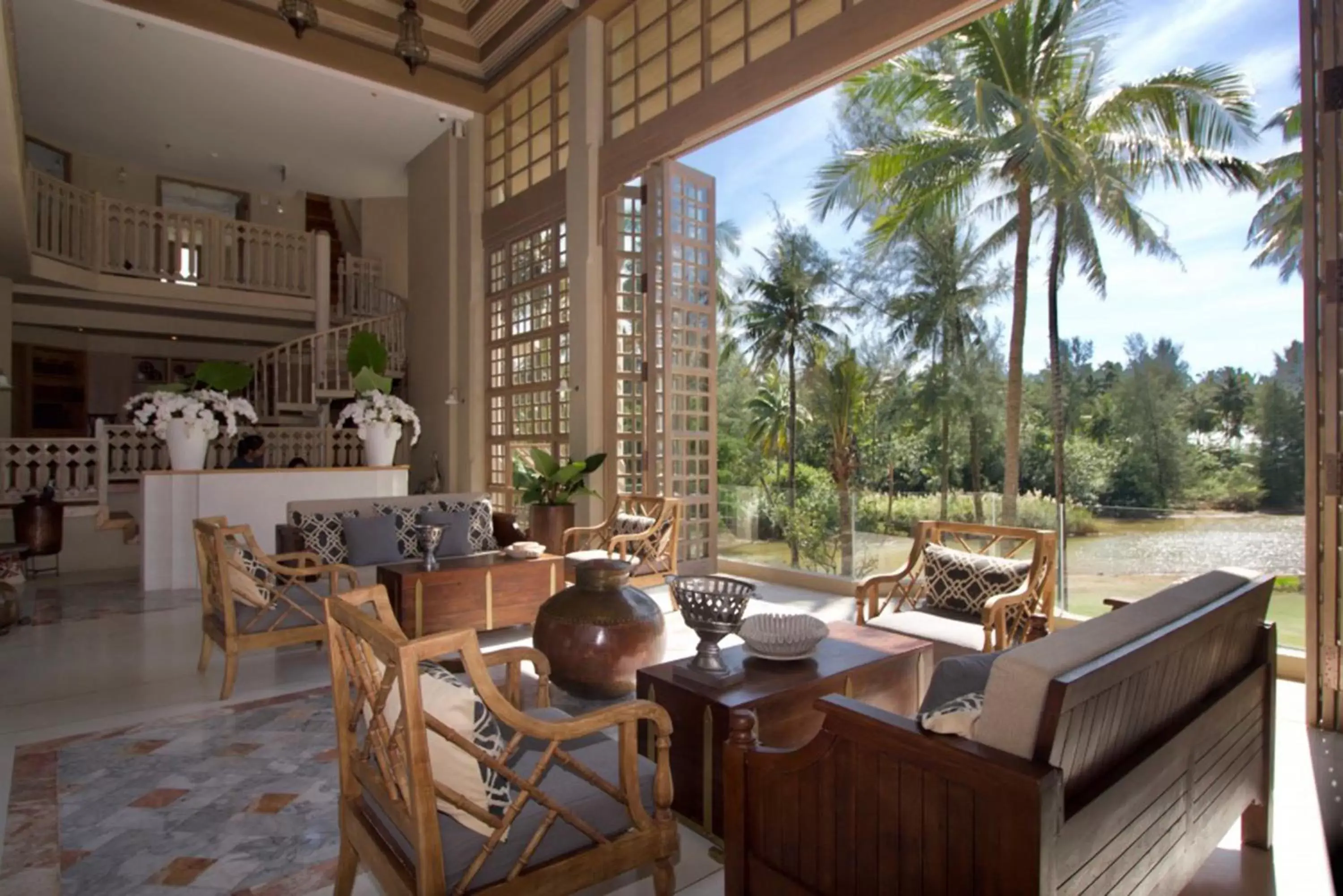 Lobby or reception in Devasom Khao Lak Beach Resort & Villas