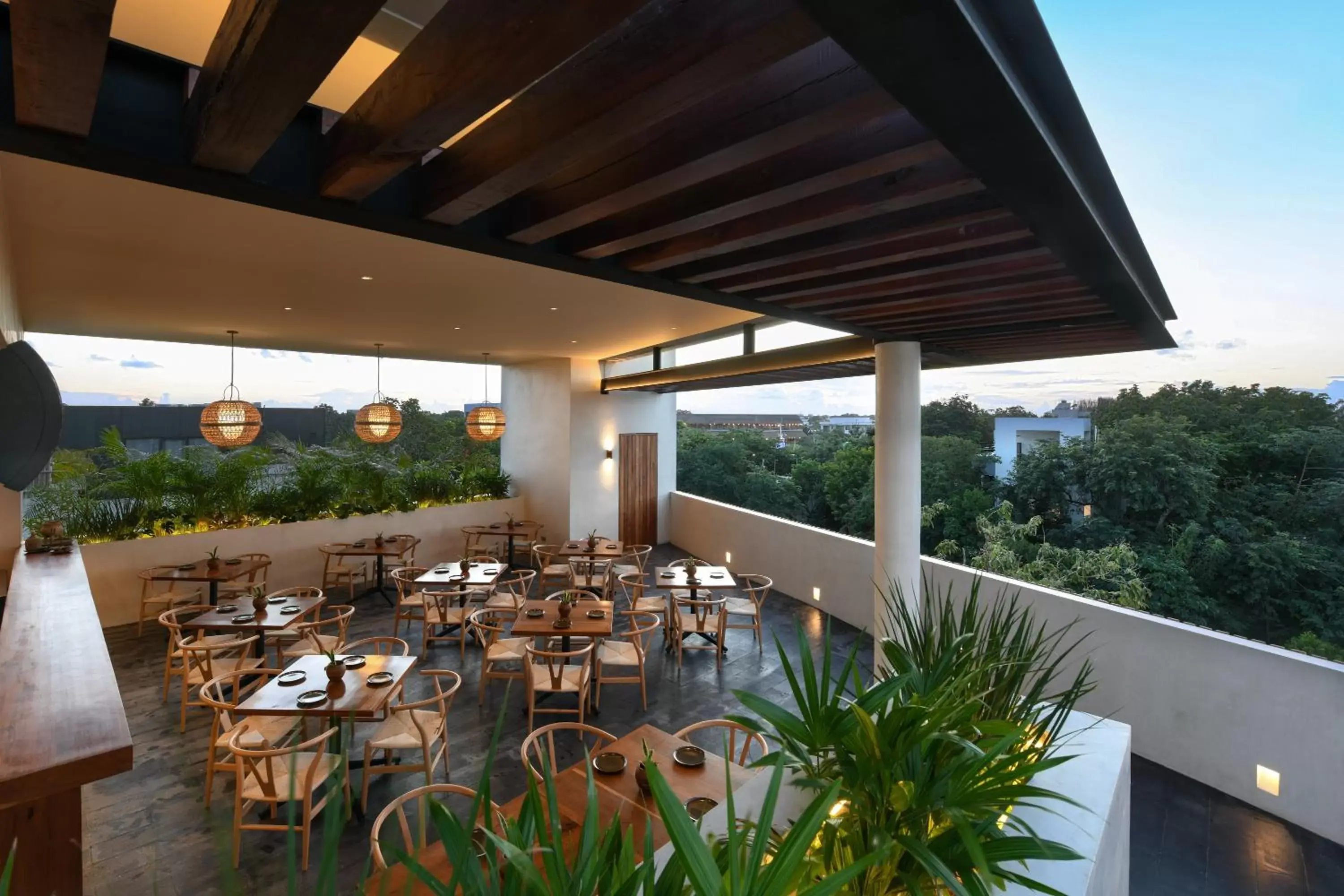 Restaurant/places to eat in Casa Agape Hotel Tulum & Vegan Restaurant with Beach Club Access
