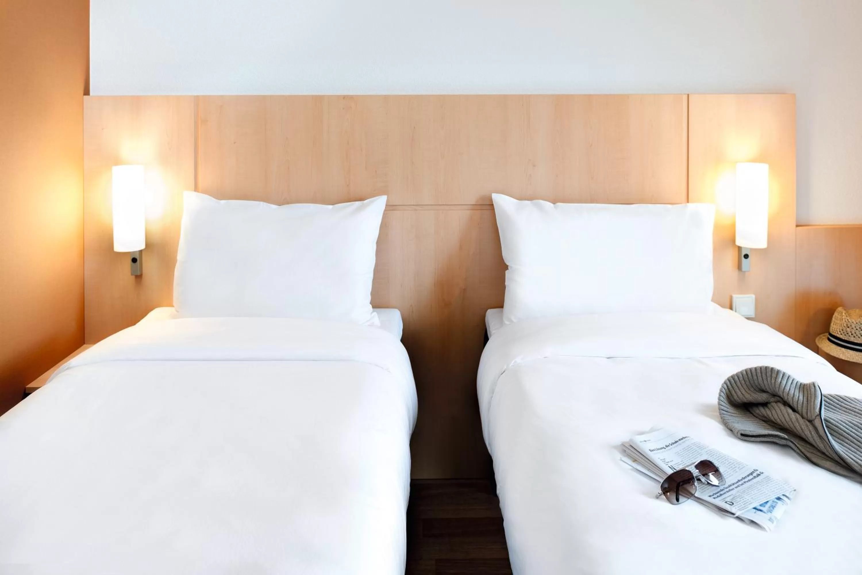 Bed in Hotel Ibis Milano Malpensa