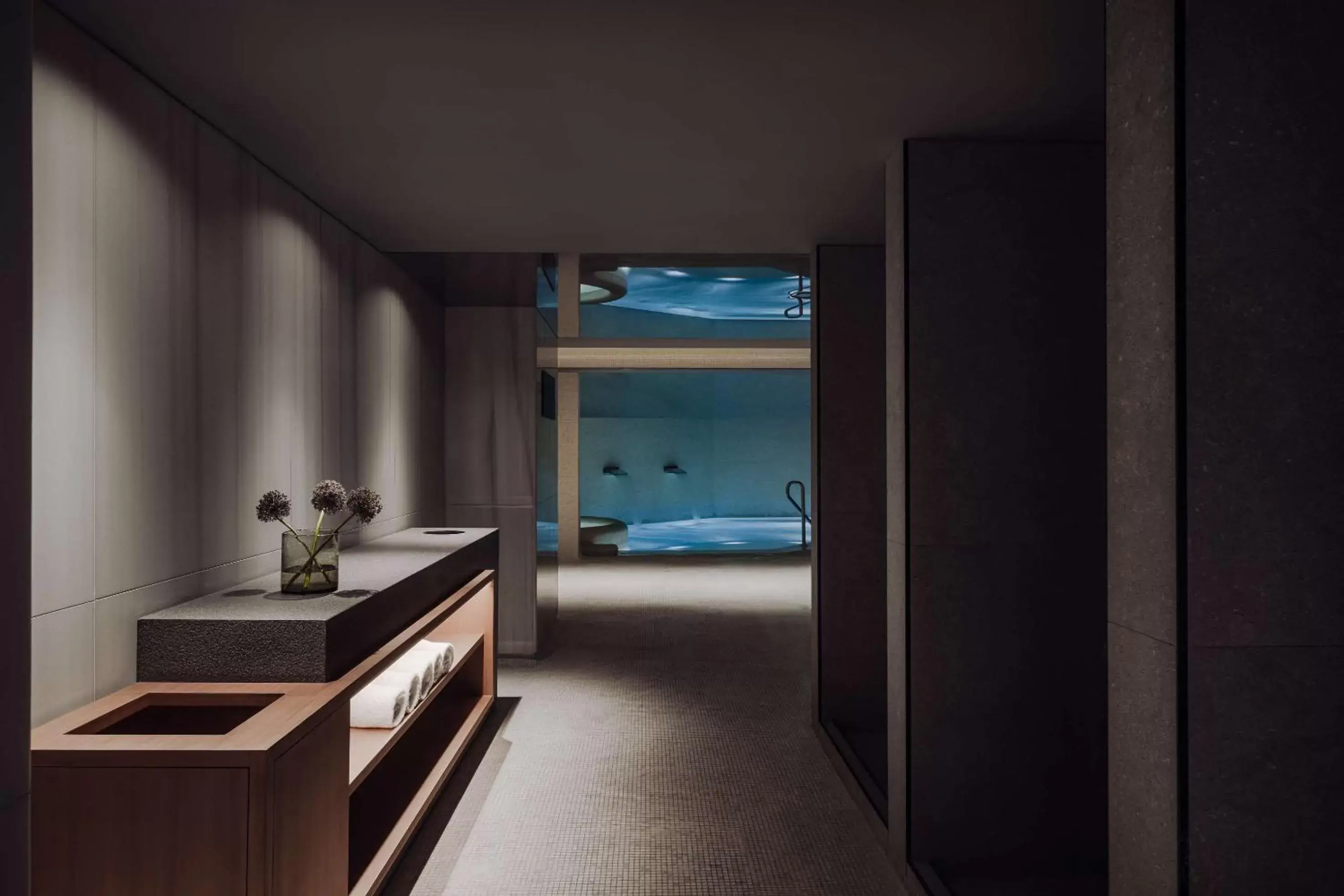 Spa and wellness centre/facilities in Nobu Hotel Barcelona