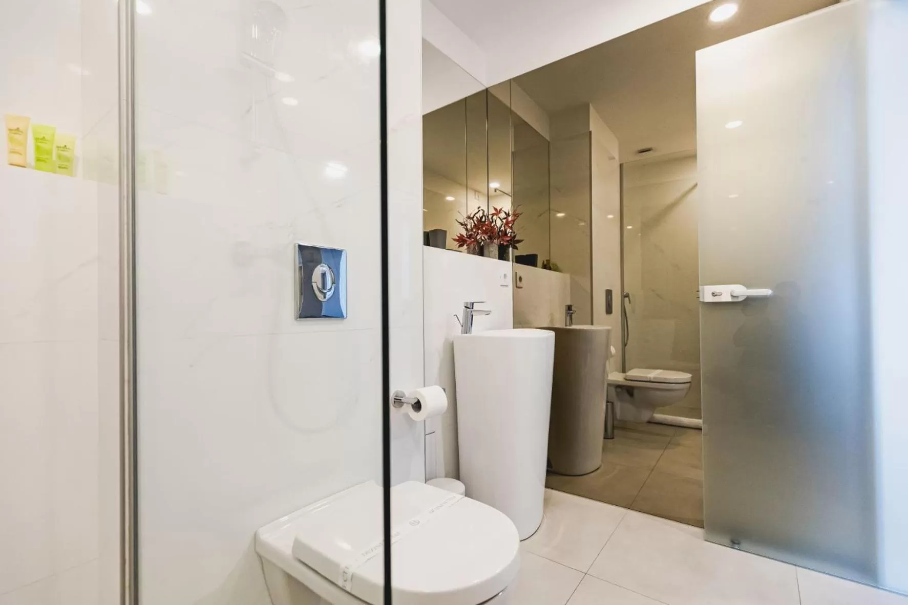 Bathroom in Hermanns Hotel & Spa Sibiu