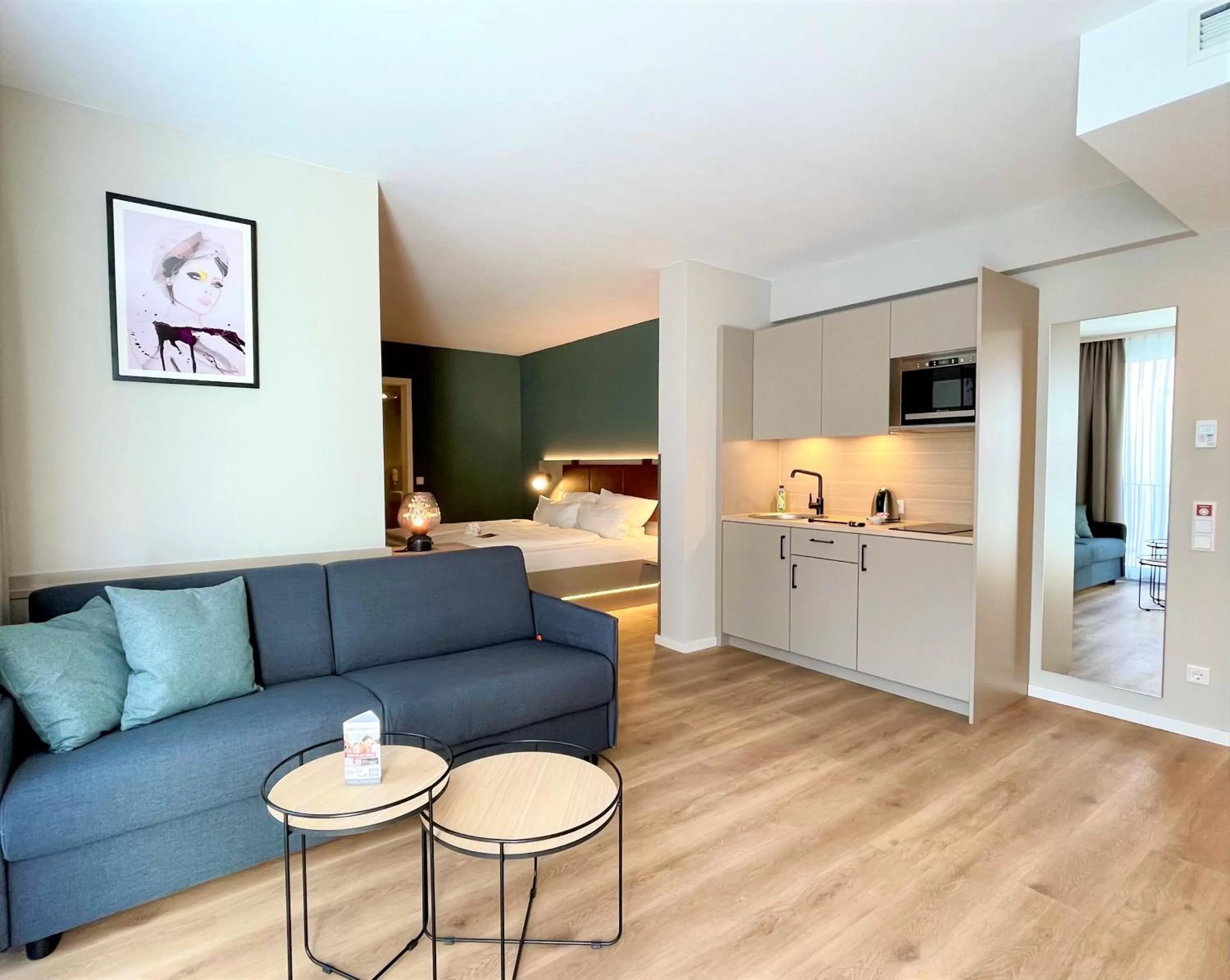 Seating area in zeitwohnhaus SUITE-HOTEL & SERVICED APARTMENTS