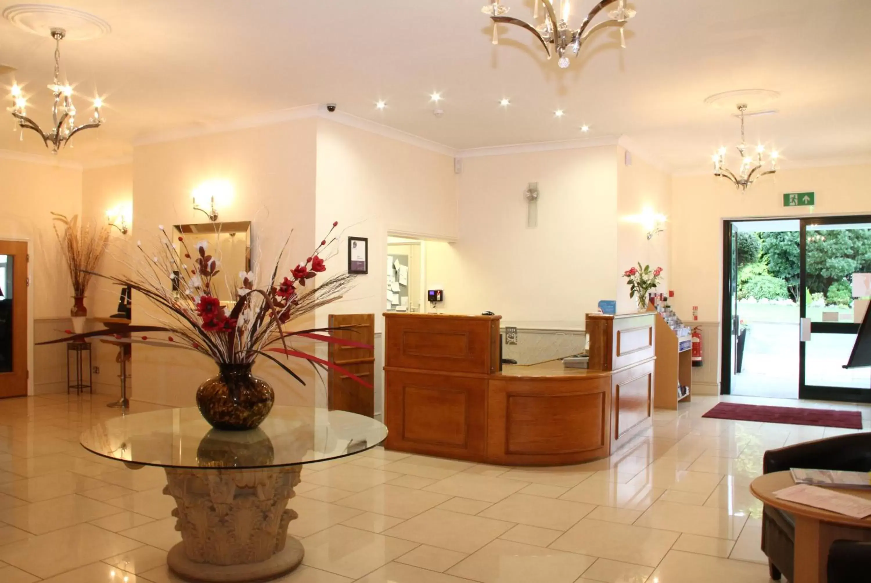 Lobby or reception, Lobby/Reception in Exeter Court Hotel