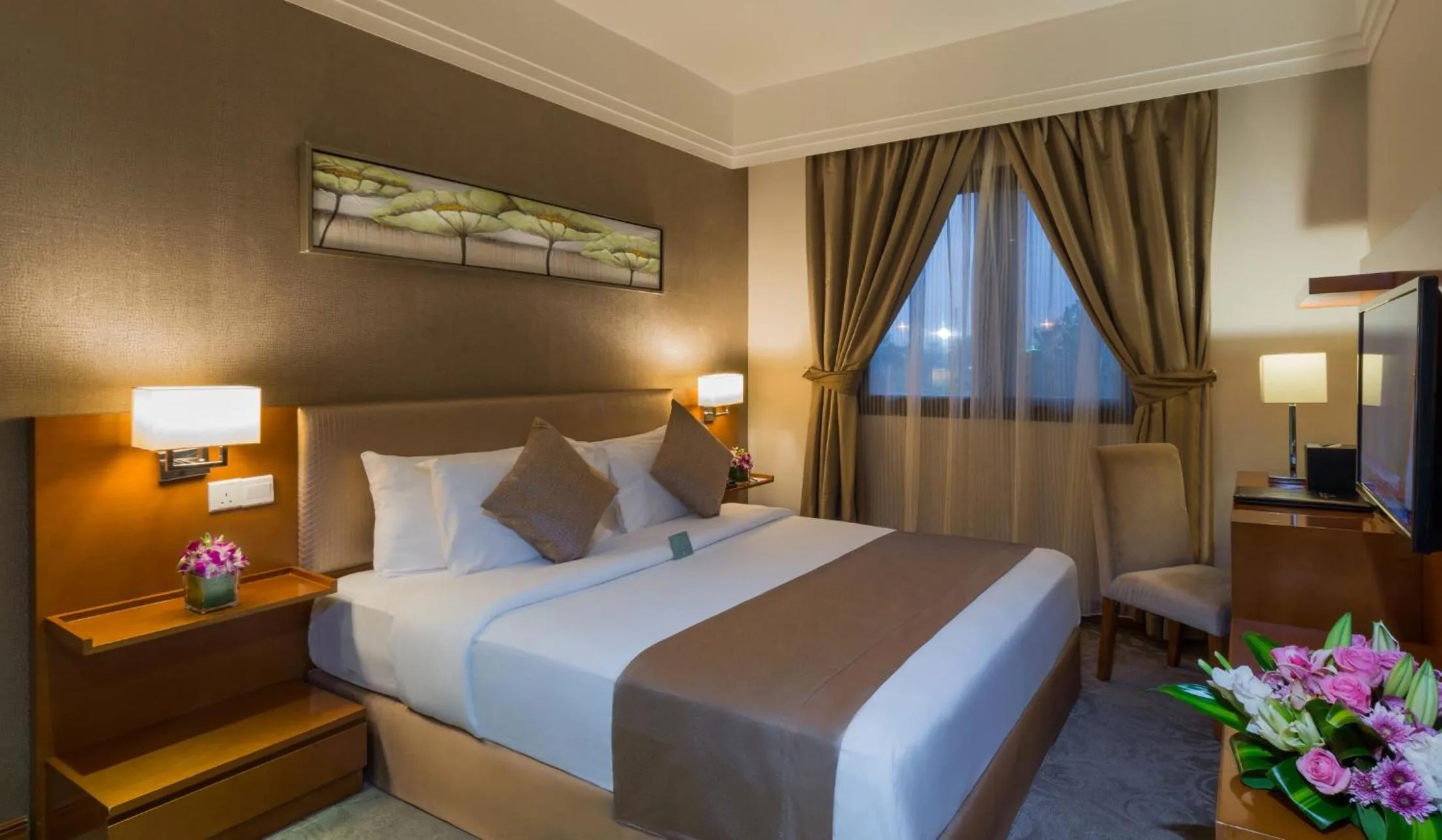 Bedroom, Bed in Boudl Al Qasr