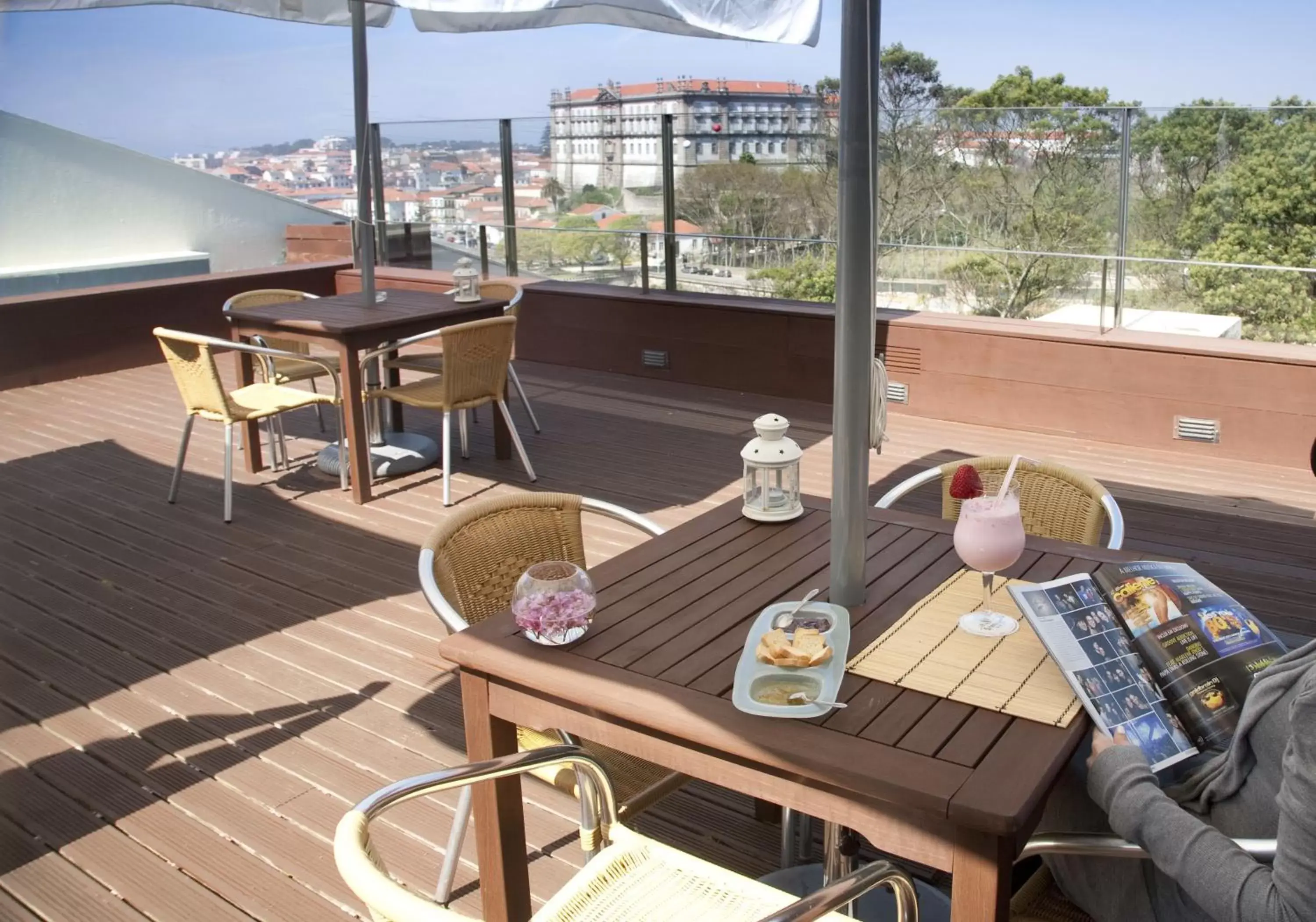 Balcony/Terrace in Santana Hotel & SPA