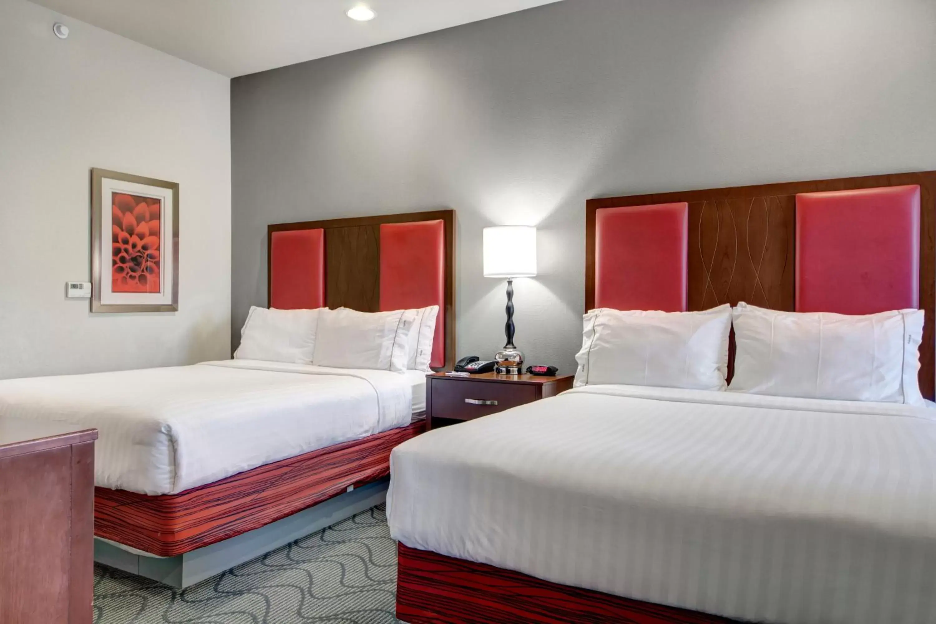 Photo of the whole room, Bed in Holiday Inn Express and Suites Oklahoma City North, an IHG Hotel