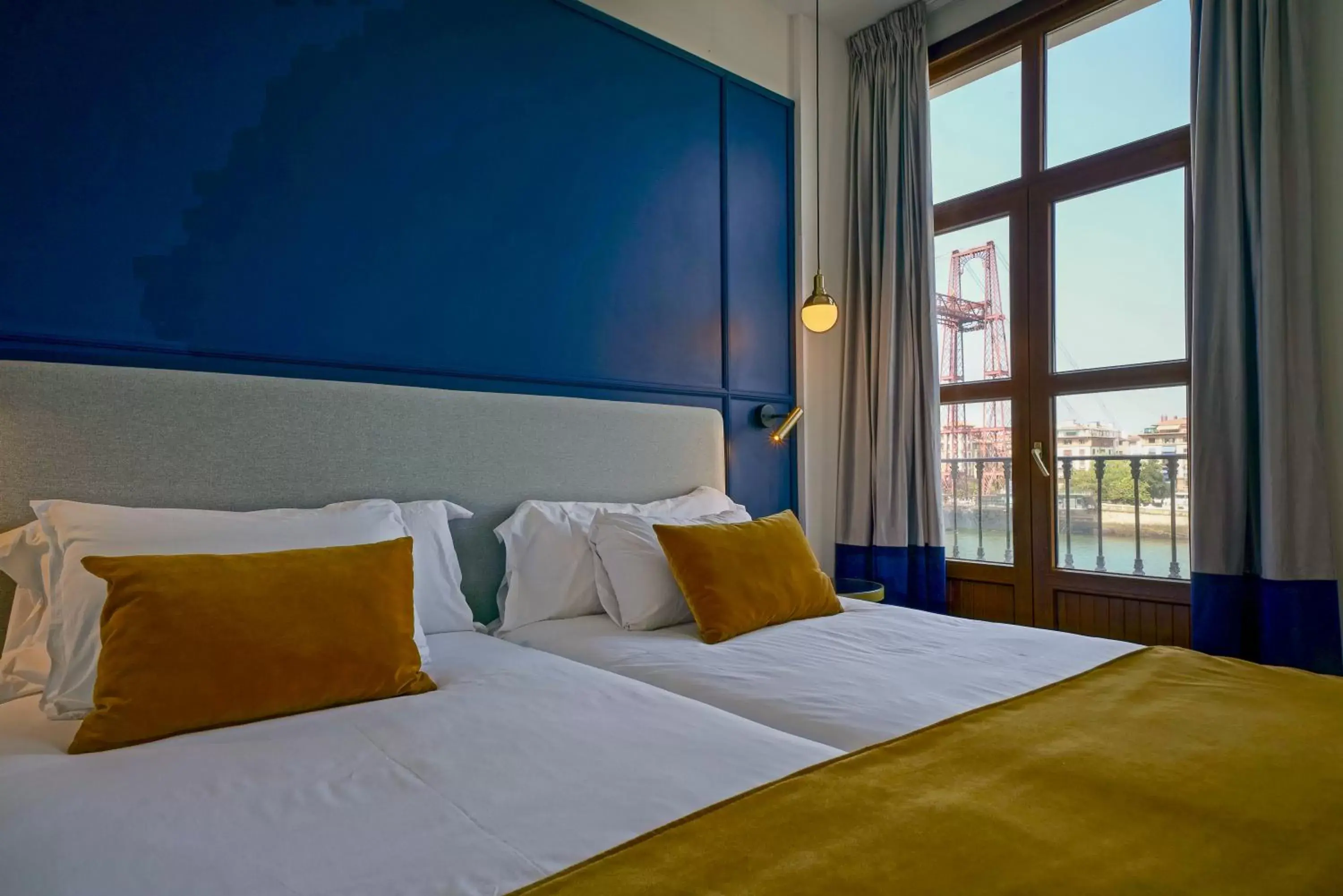 Bed in Puente Colgante Boutique Hotel